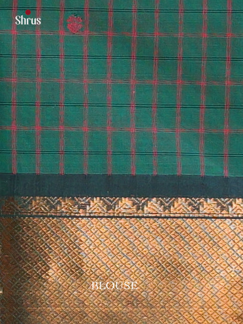 Green & Pink - Chettinad Cotton Saree - Shop on Shrus.com
