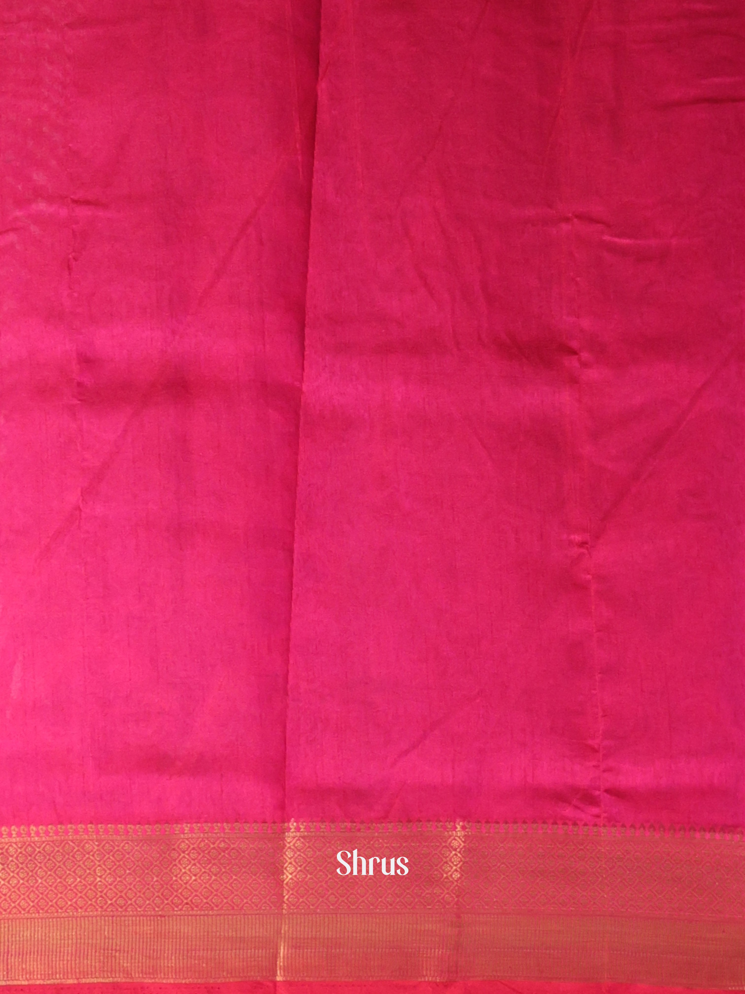 Purple & Pink - Semi Patola Saree - Shop on Shrus.com