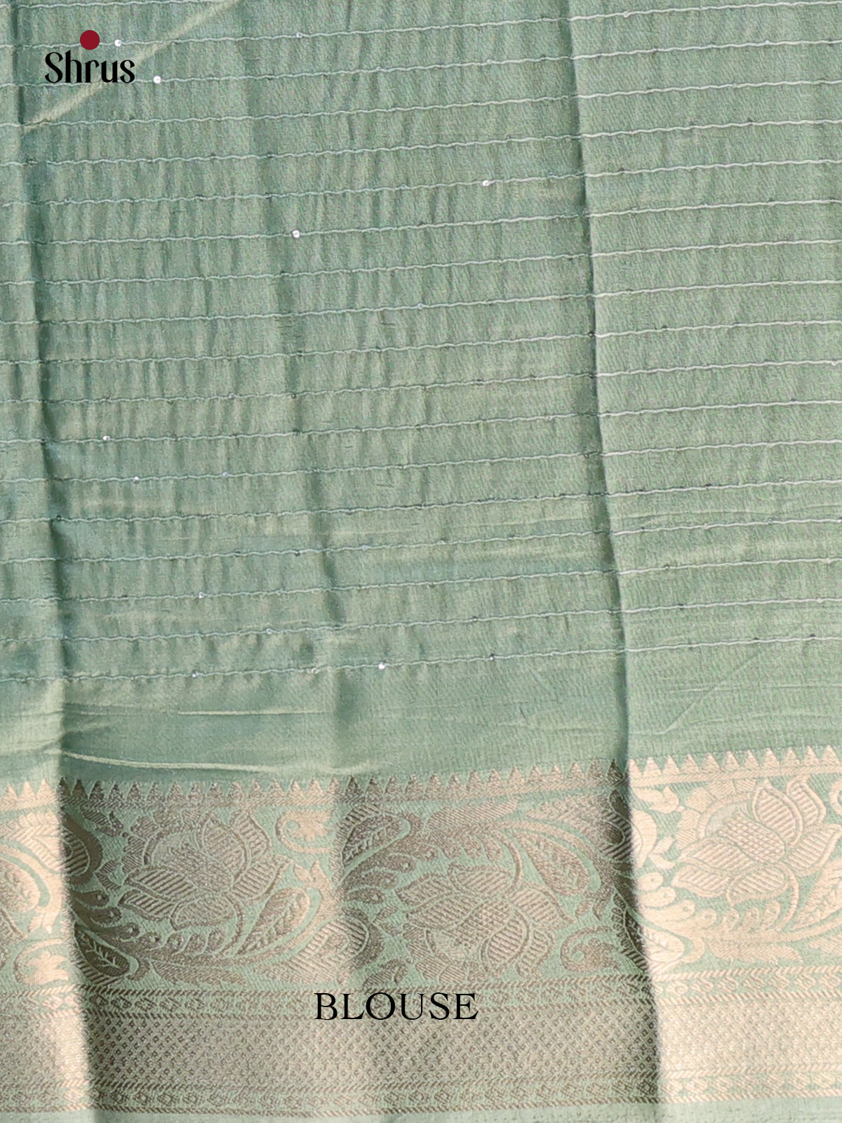 Lite Green - Semi Tussar Saree - Shop on Shrus.com