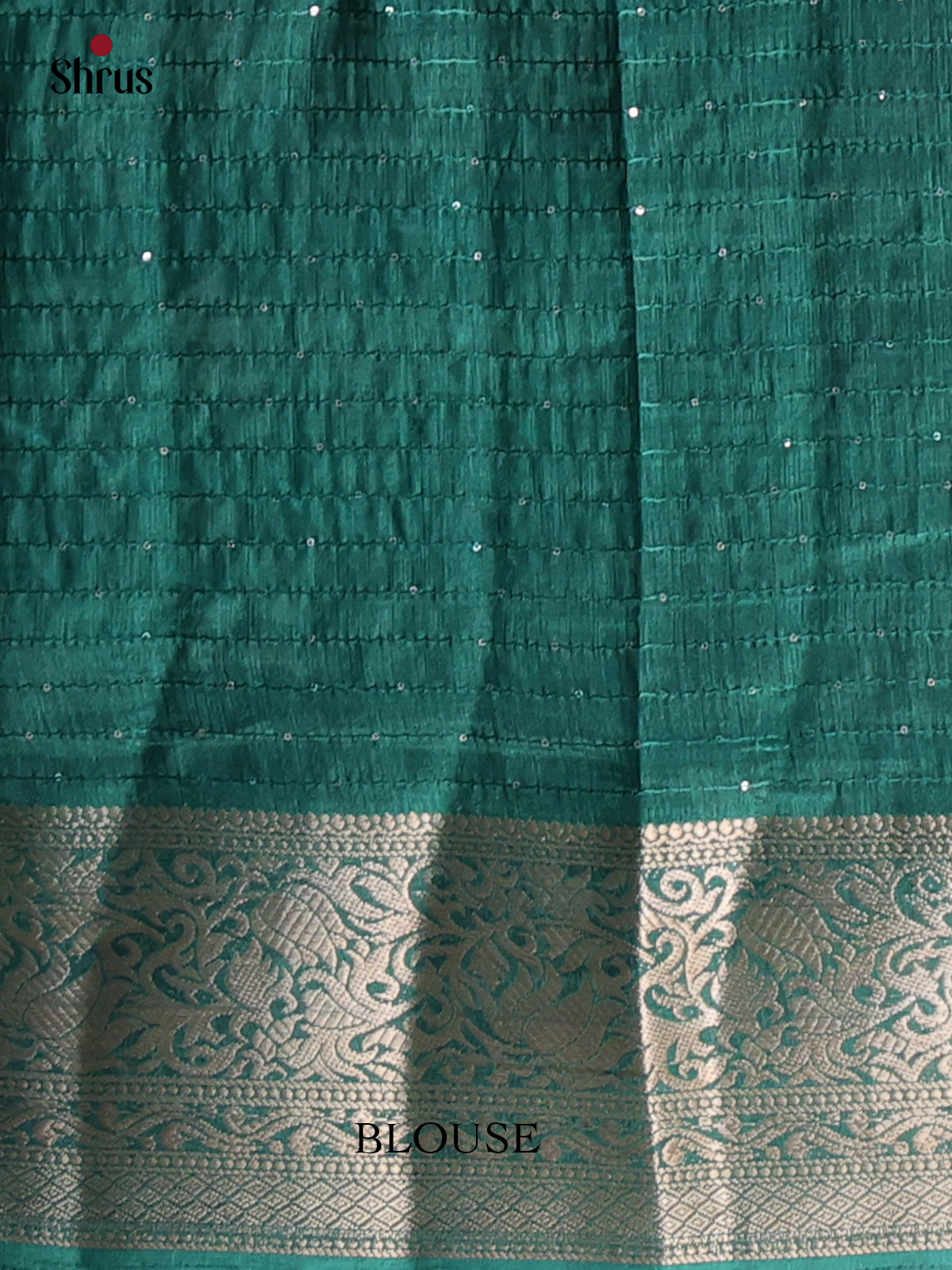 Green - Semi Tussar Saree - Shop on Shrus.com