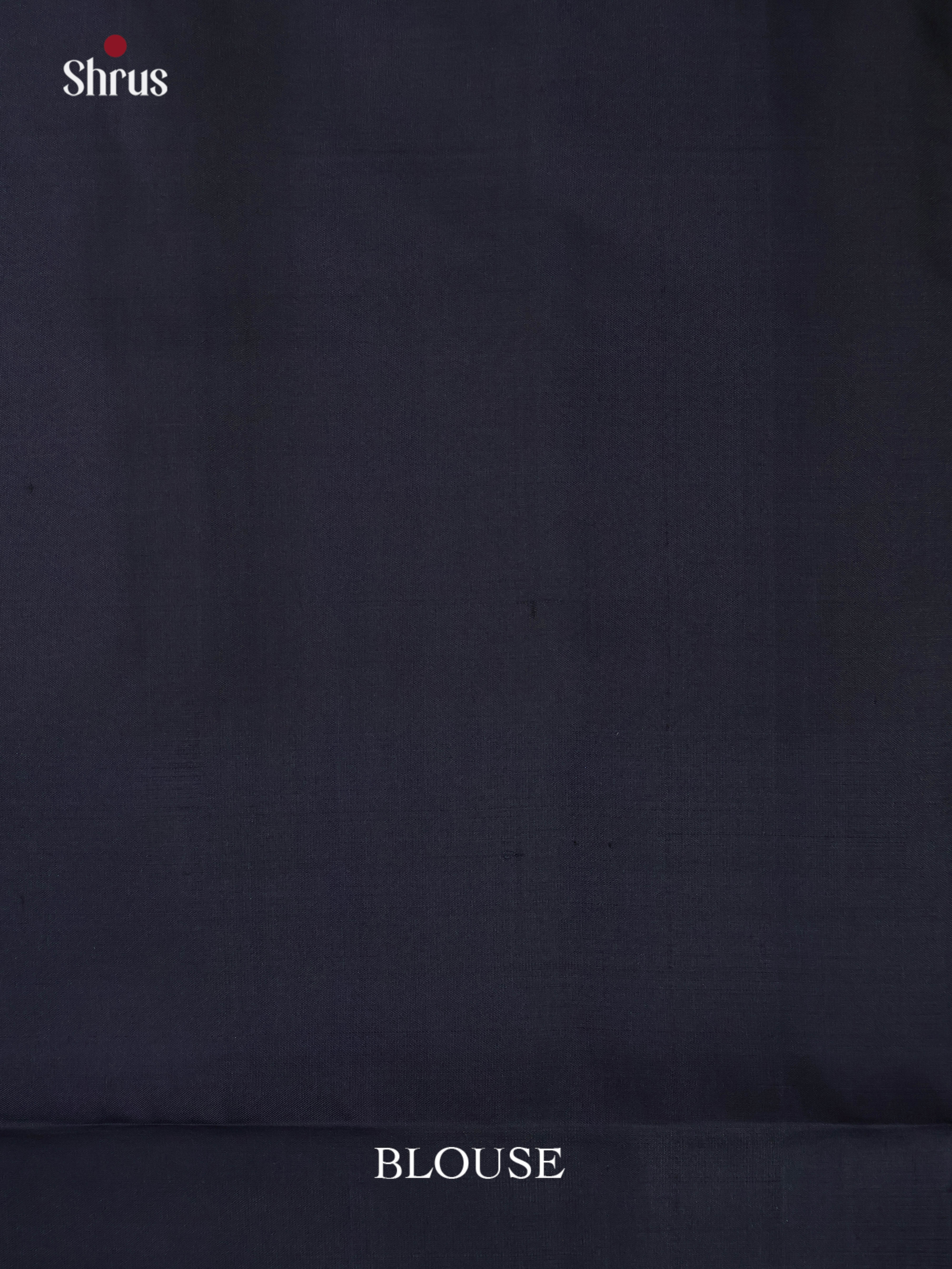 Alluring Black Soft Silk Saree with Zari Floral Buttas, Gold Zari Border & Brocade Pallu - Shop on Shrus.com