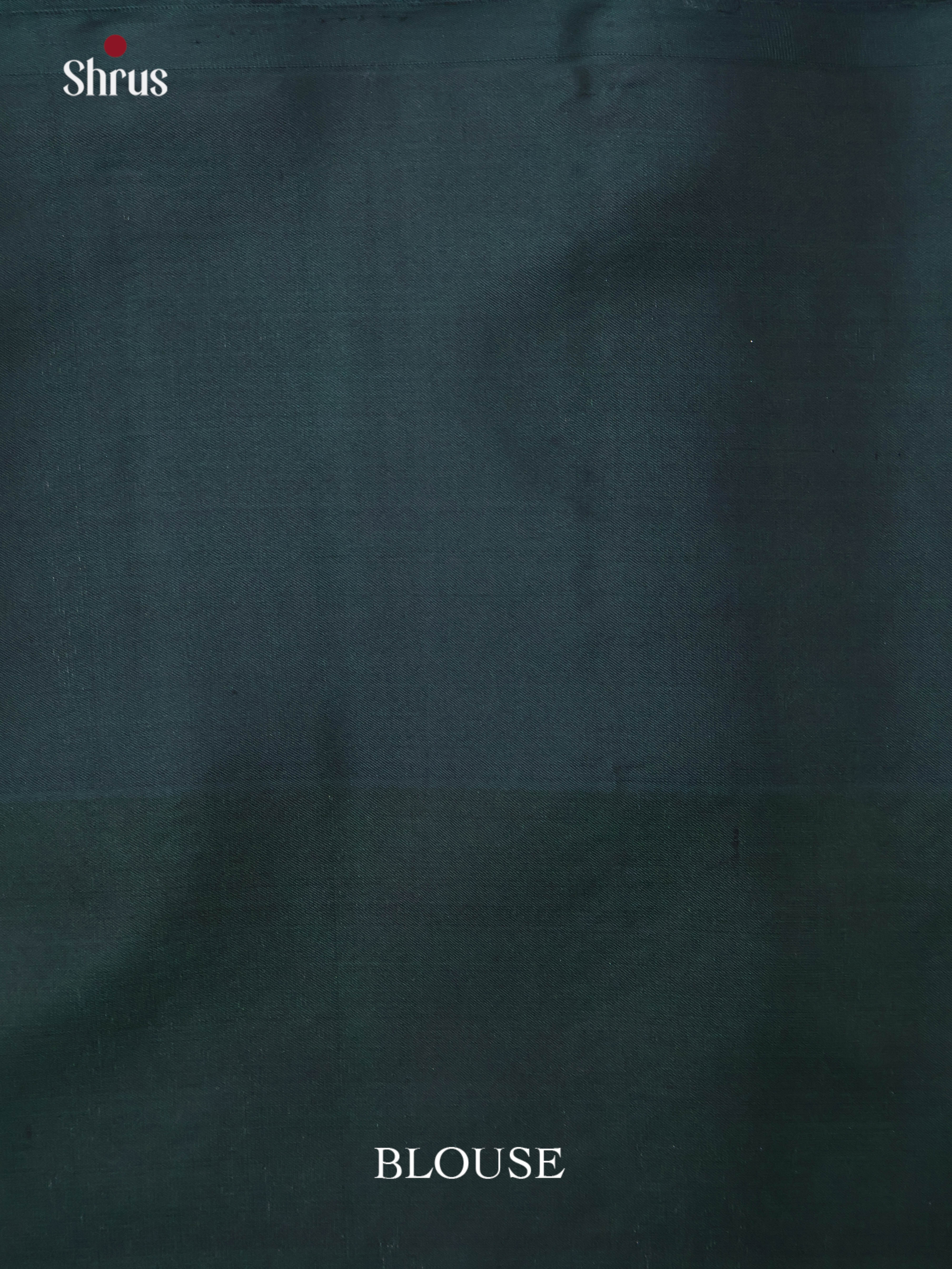 Algae Green & Green - Soft Silk Saree - Shop on Shrus.com