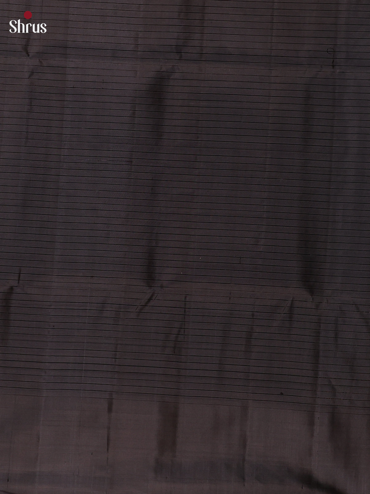 Regal Blue Striped Soft Silk Saree with Zari Buttas, Black Border & Zari Brocade Pallu - Shop on Shrus.com