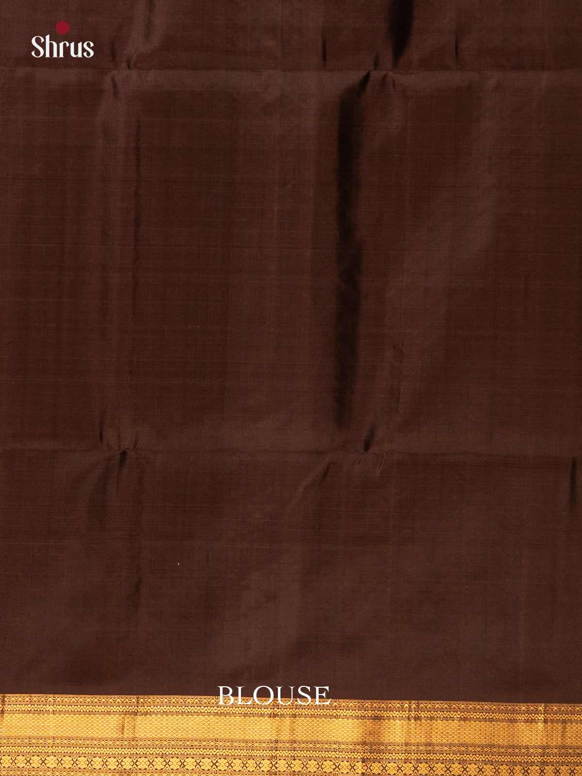 Green & Brown - Soft Silk Saree - Shop on Shrus.com