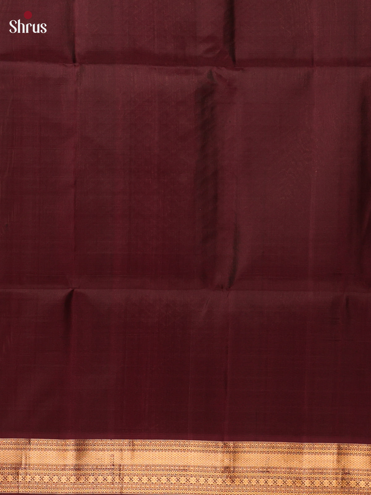 Purple & Brown - Soft Silk Saree - Shop on Shrus.com