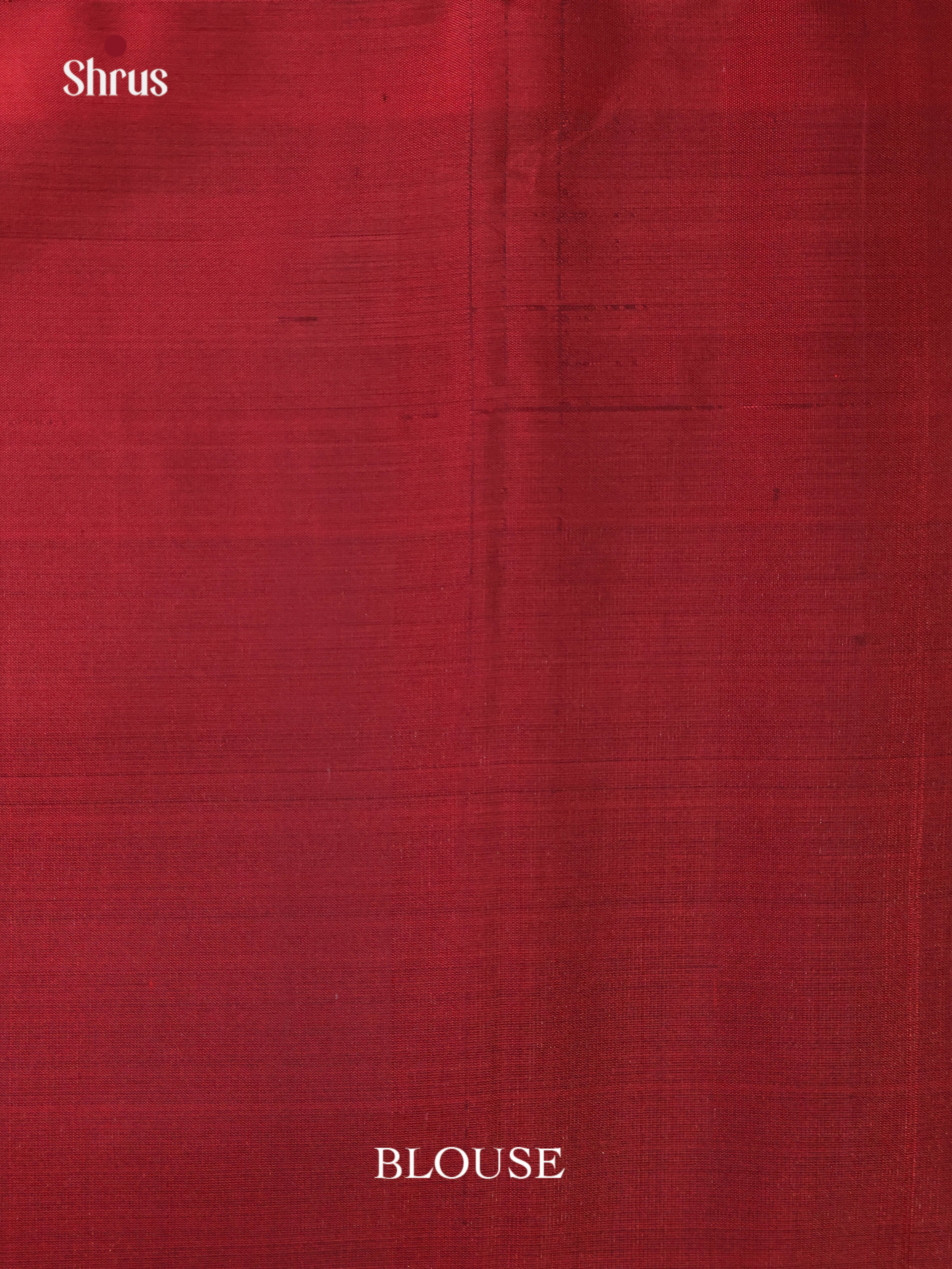 Dusty Brown & Maroon - Soft Silk Saree - Shop on Shrus.com