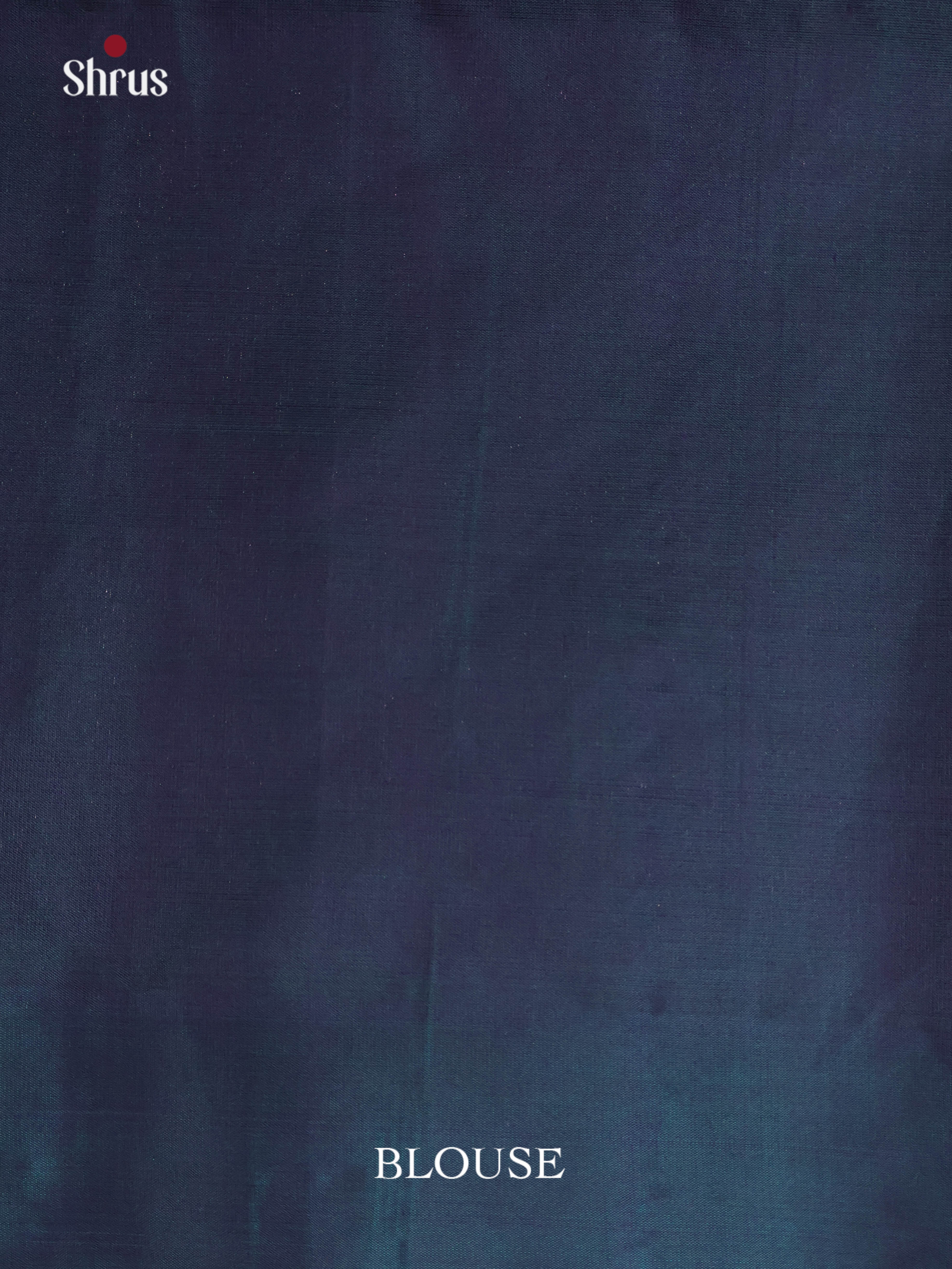 Dusty Brown & Peacock Green - Soft Silk Saree - Shop on Shrus.com
