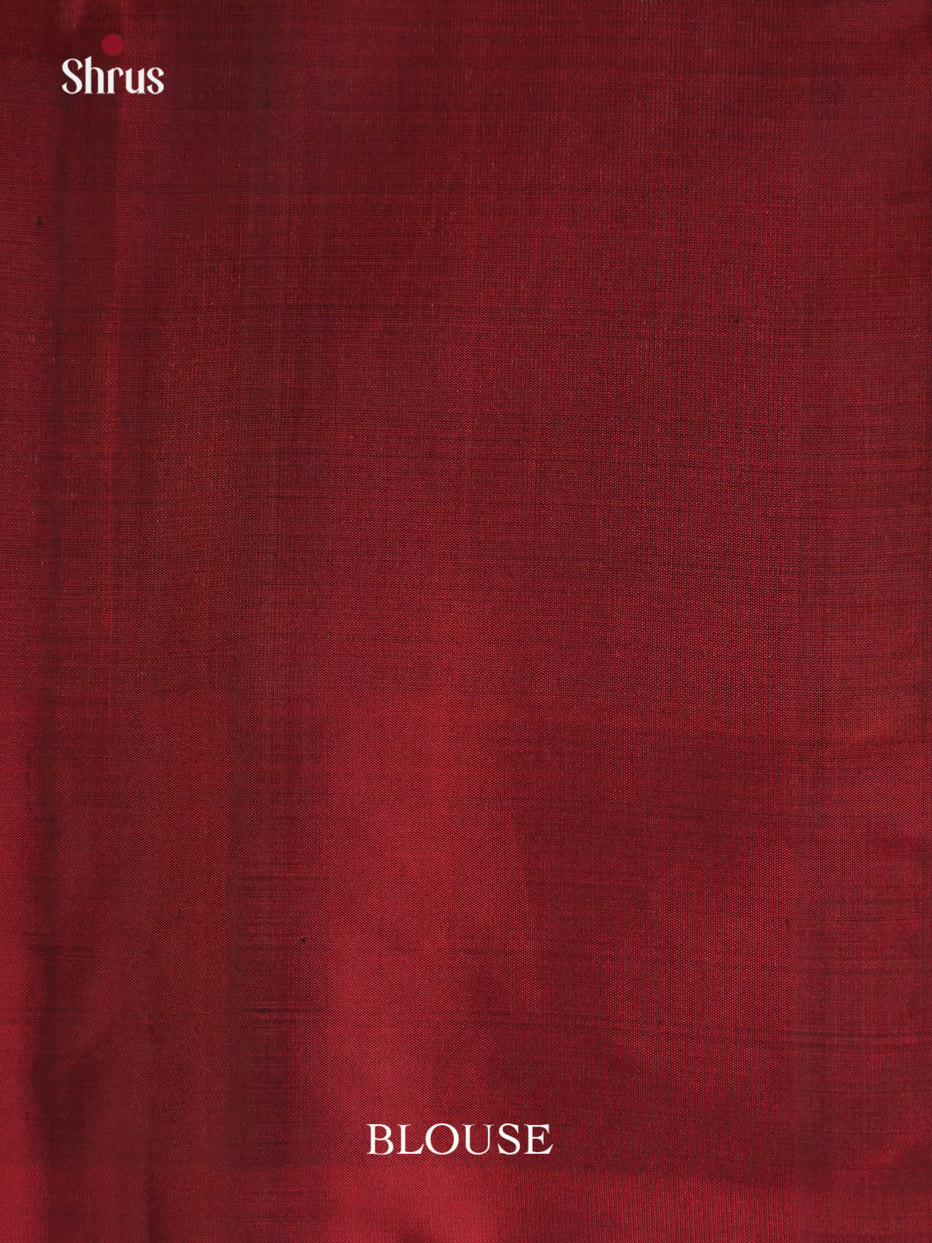 Green & Maroon - Soft Silk Saree - Shop on Shrus.com