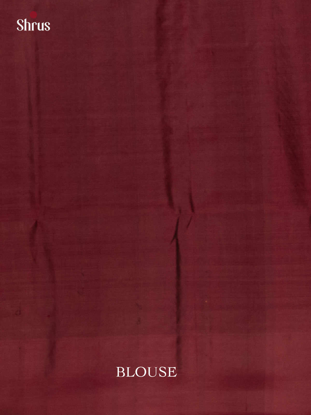 Mustard & Maroon - Soft Silk Saree - Shop on Shrus.com