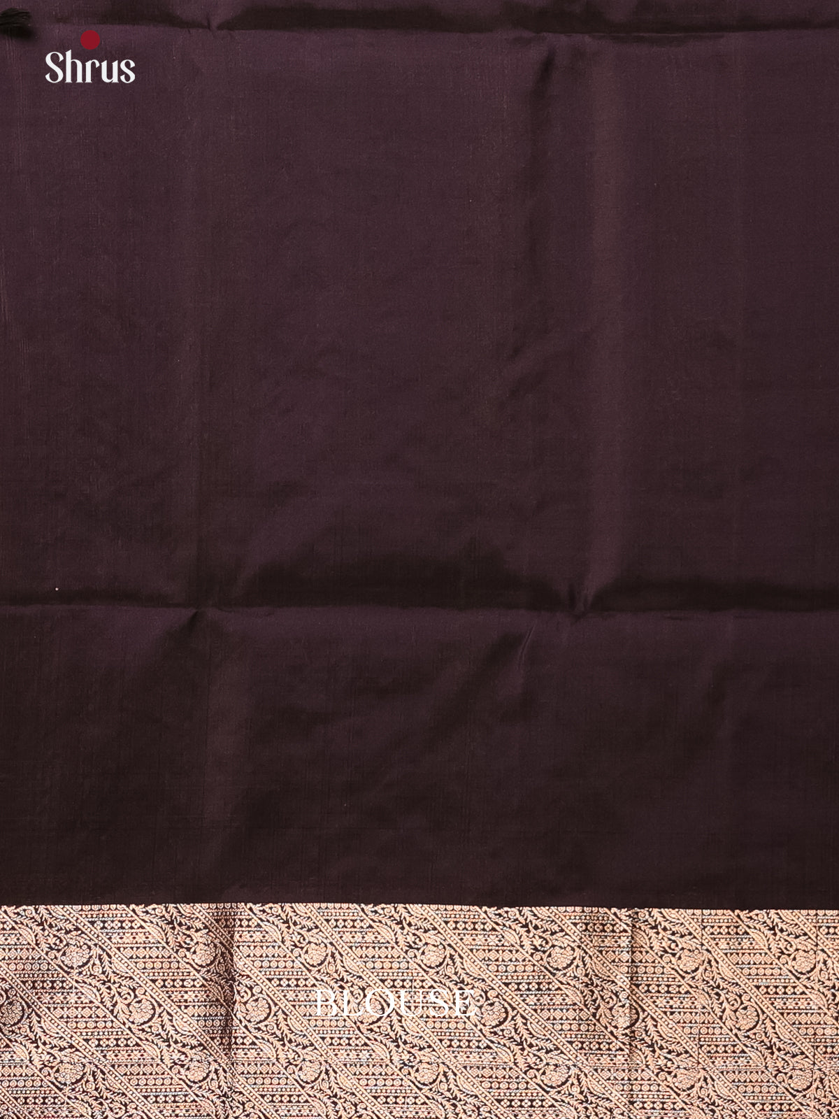 Mauve & Brown - Soft Silk Saree - Shop on Shrus.com