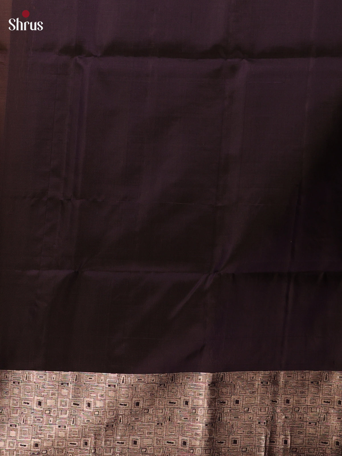 Green & Brown - Soft Silk Saree - Shop on Shrus.com