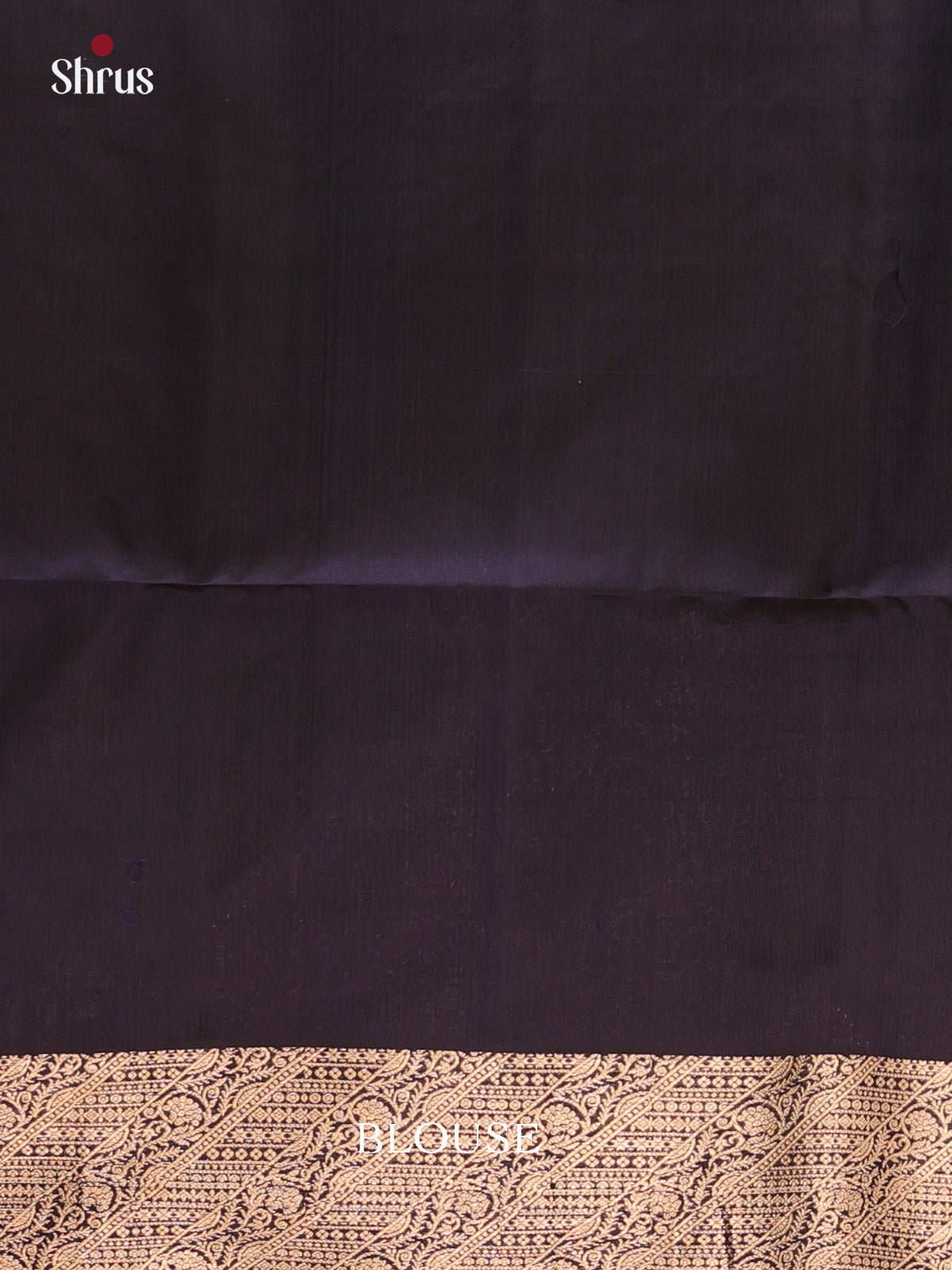 Blue & Navy Blue- Soft Silk Saree - Shop on Shrus.com