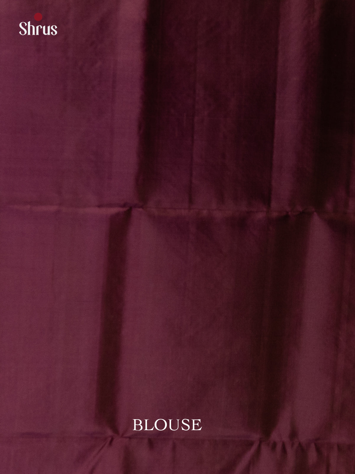 Rust & Wine - Soft Silk Saree - Shop on Shrus.com