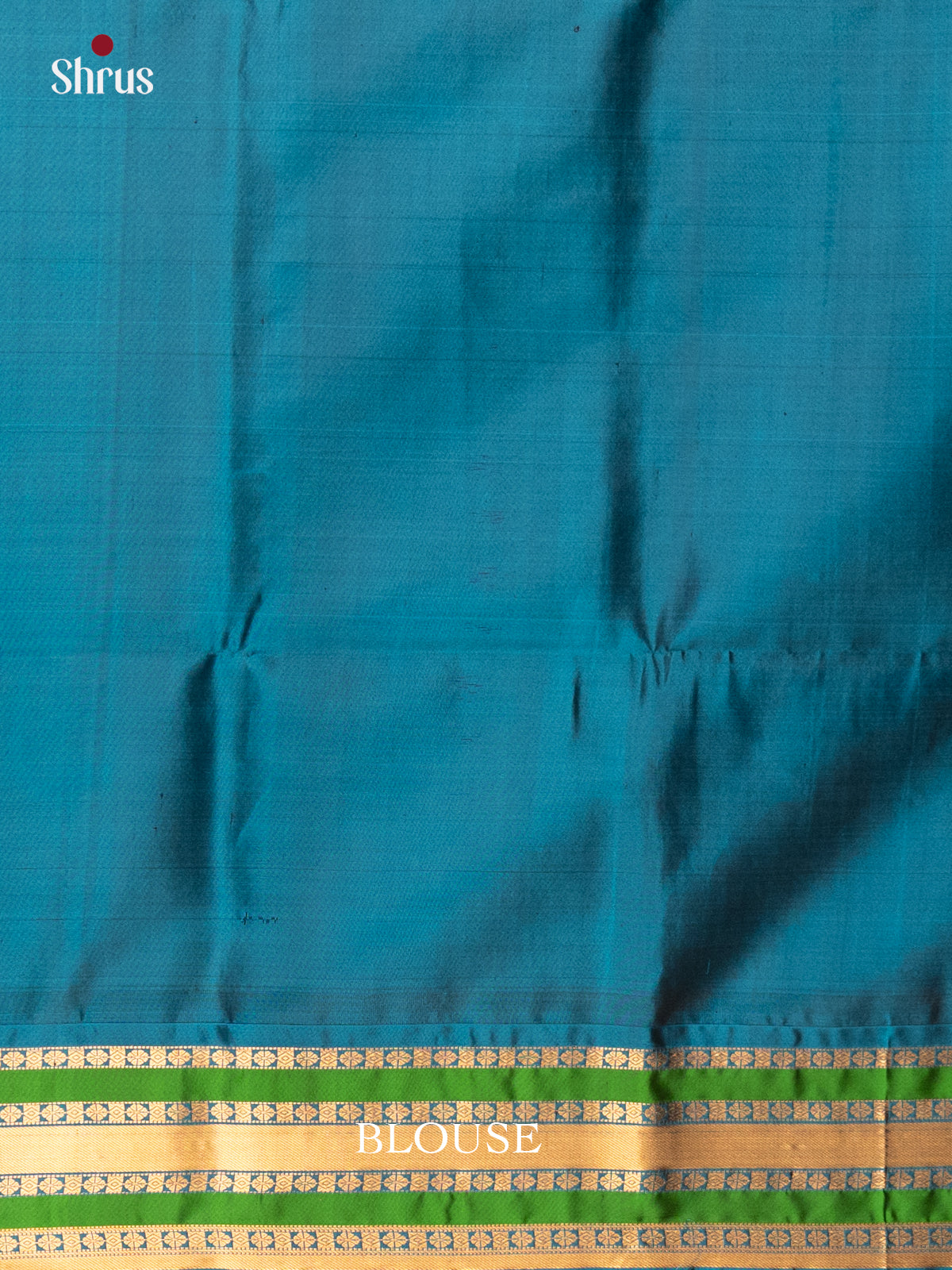 Dark Purple & Blue- Soft Silk Saree - Shop on Shrus.com