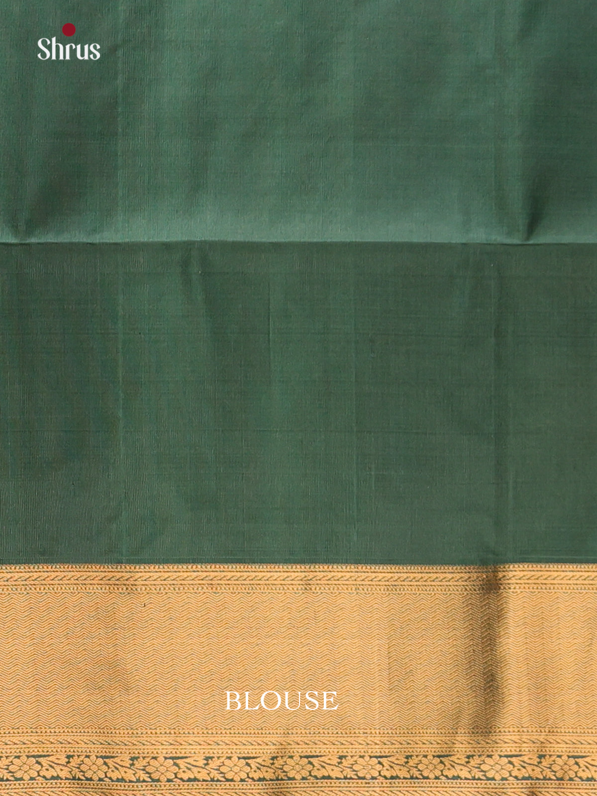 Enchanting Green Soft Silk Saree with Zari Checked Pattern & Brocade Pallu-3