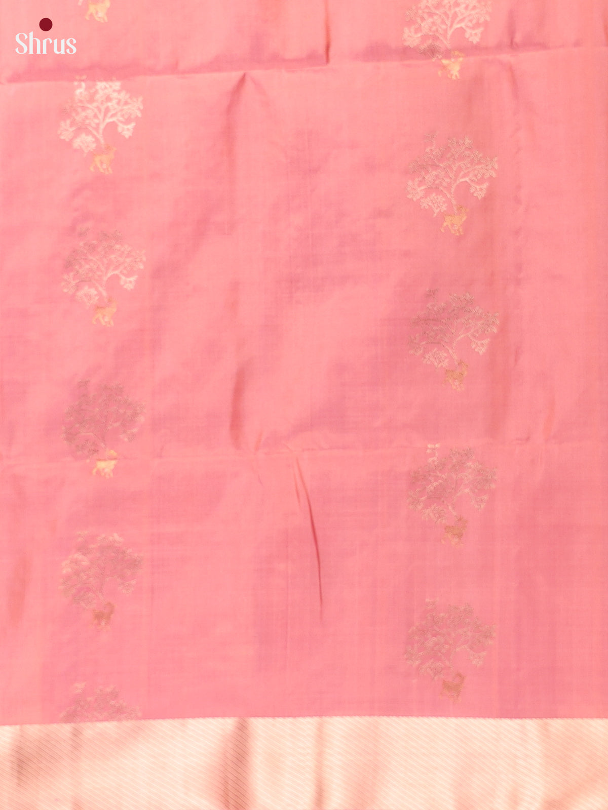 Pink(Single Tone) - Soft Silk Saree - Shop on Shrus.com
