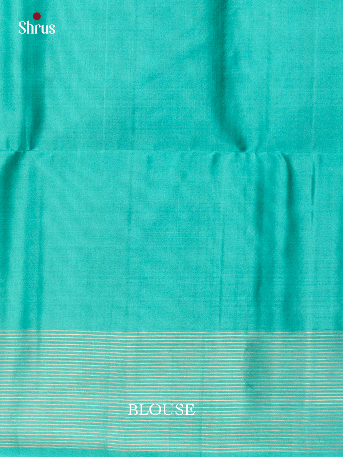 Orange & Teal - Soft Silk Saree - Shop on Shrus.com