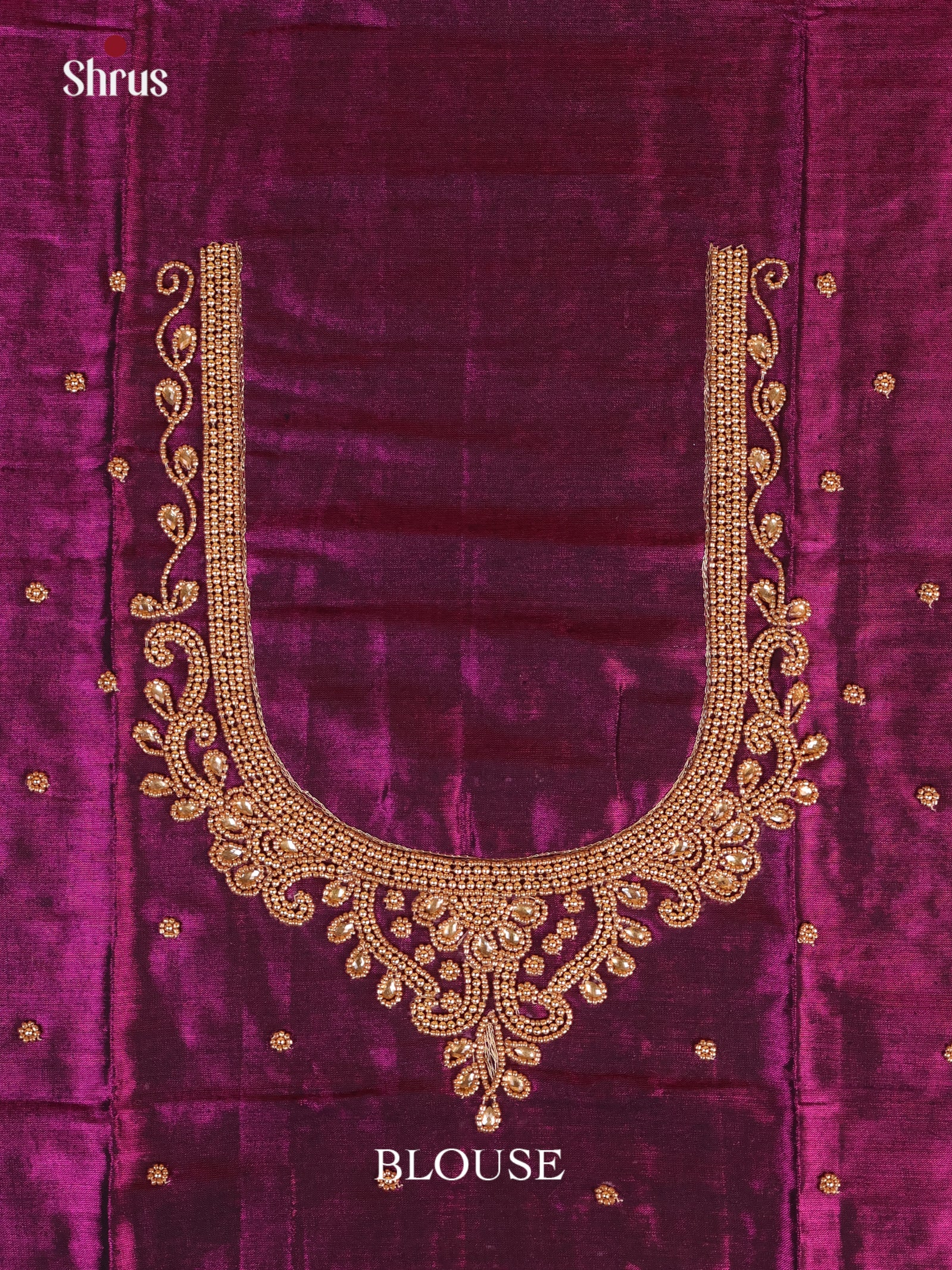 Violet - Aari Blouse - Shop on Shrus.com