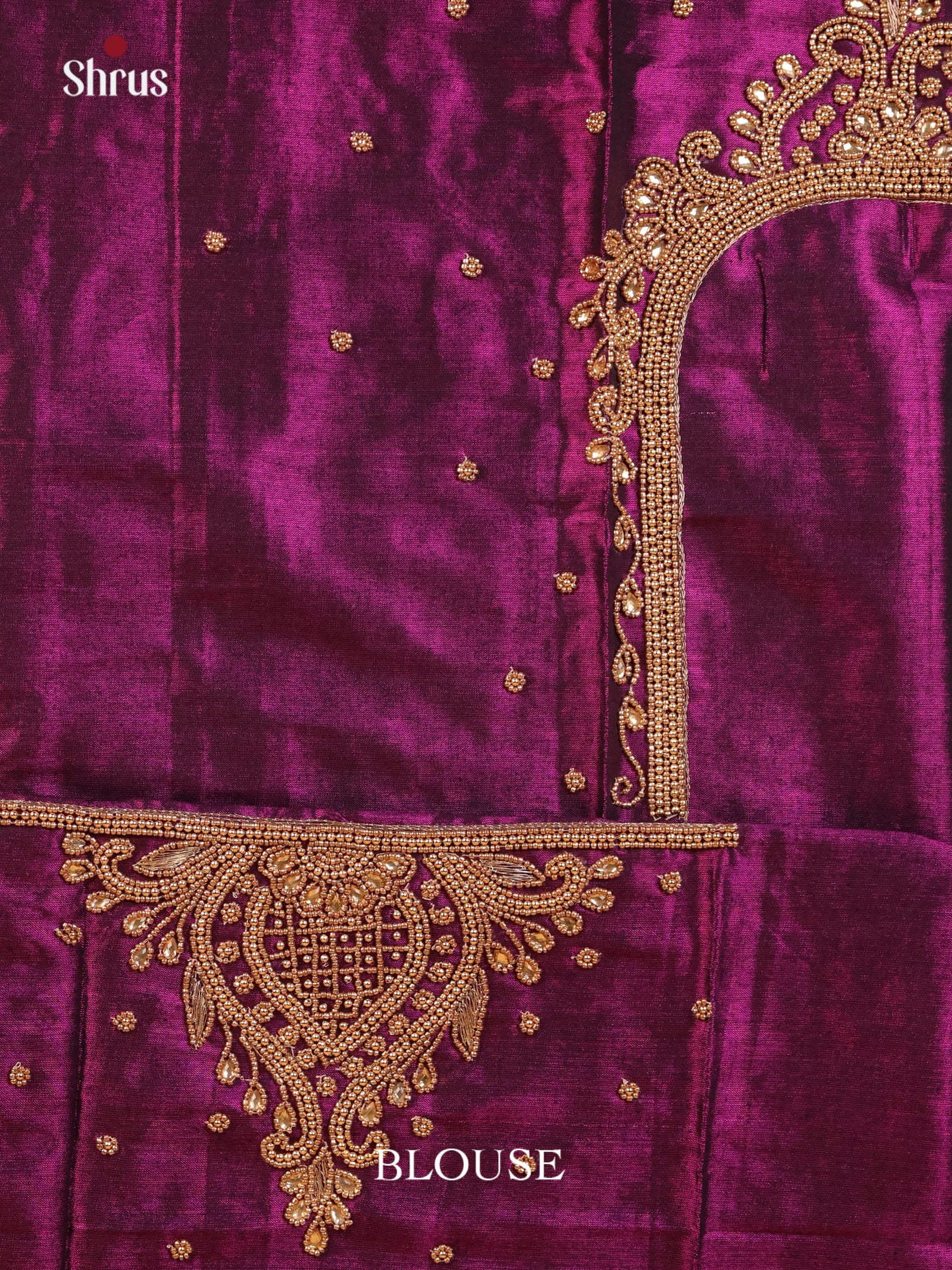 Violet - Aari Blouse - Shop on Shrus.com