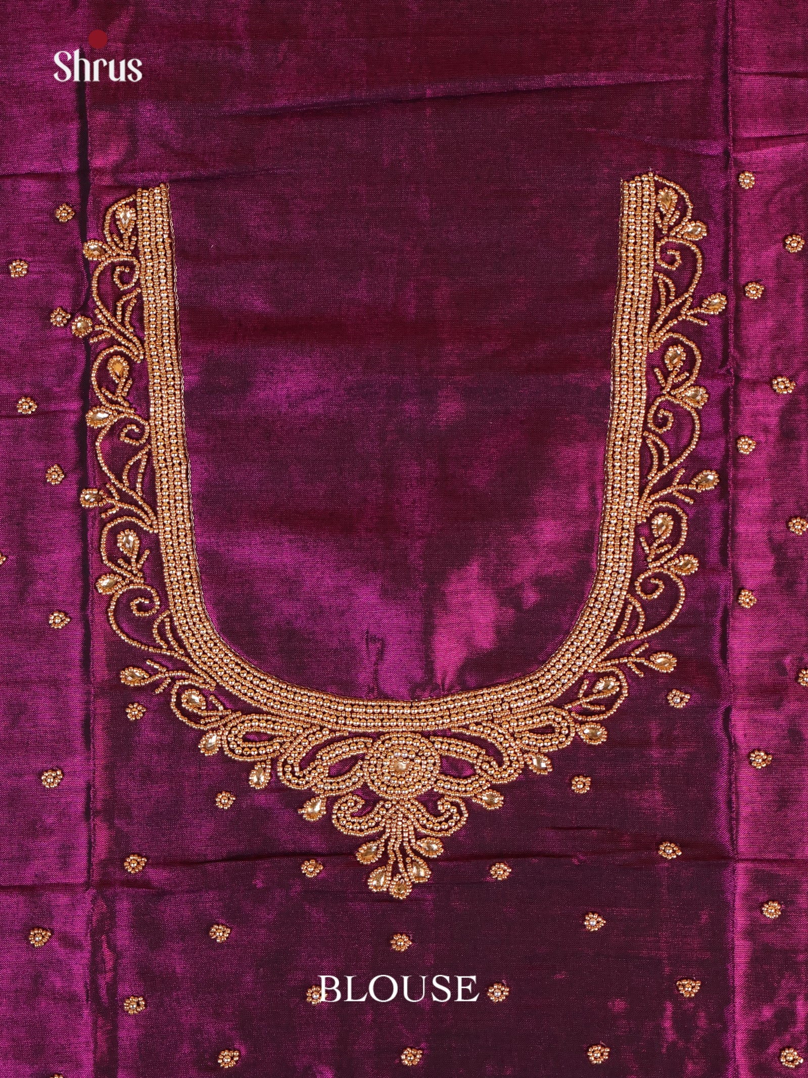 Violet - Aari Blouse - Shop on Shrus.com