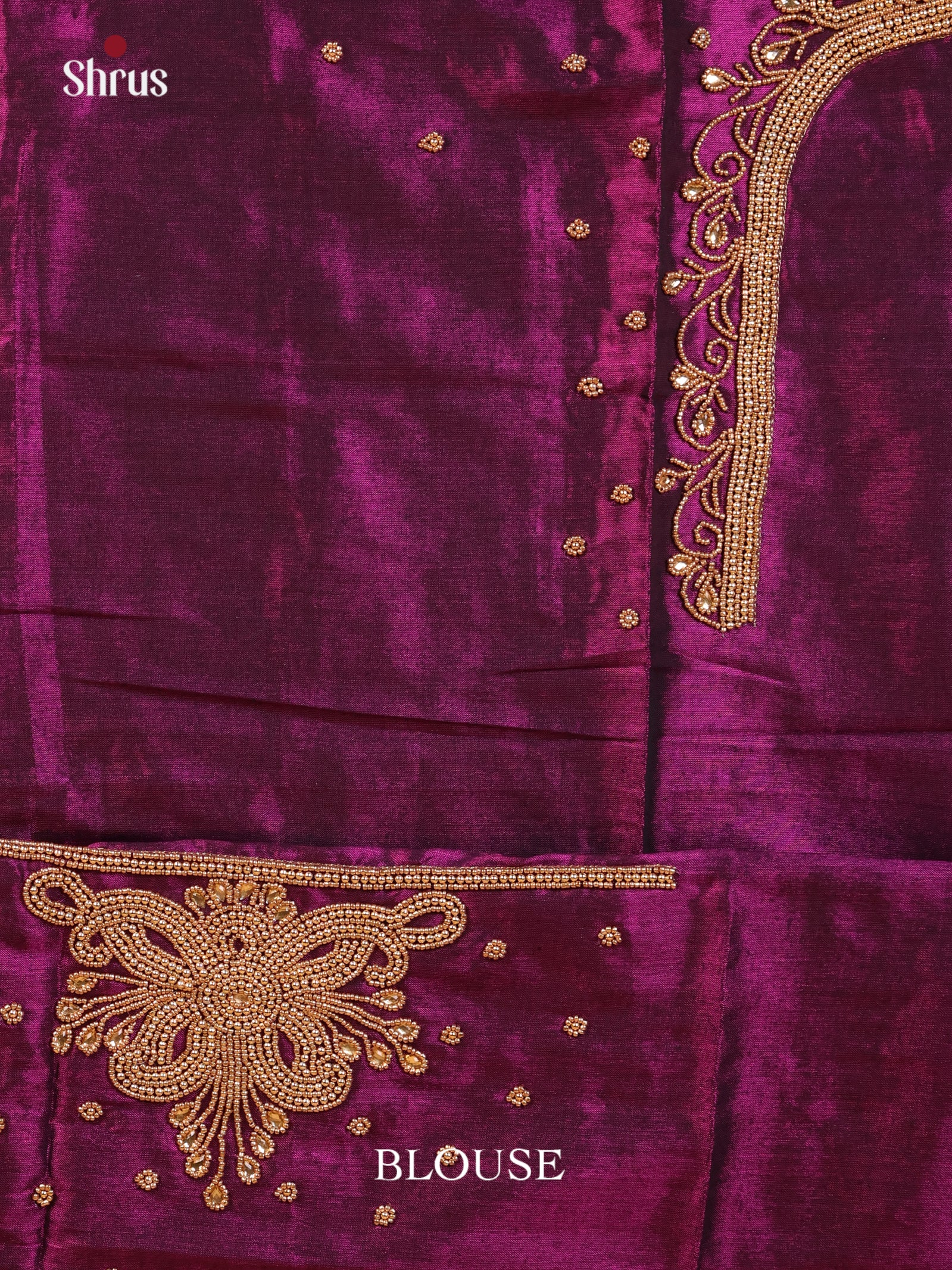 Violet - Aari Blouse - Shop on Shrus.com