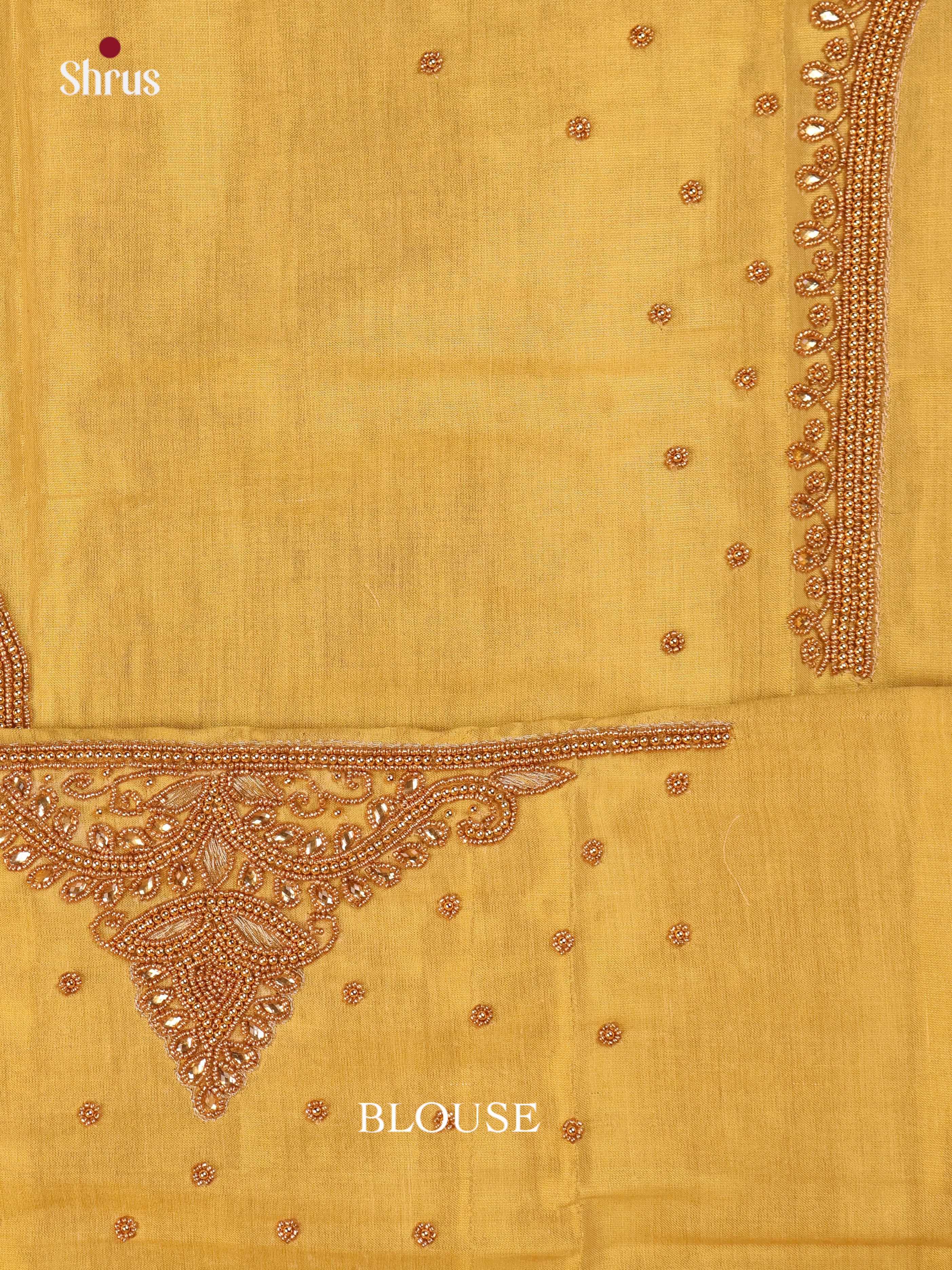 Gold - Aari Blouse - Shop on Shrus.com