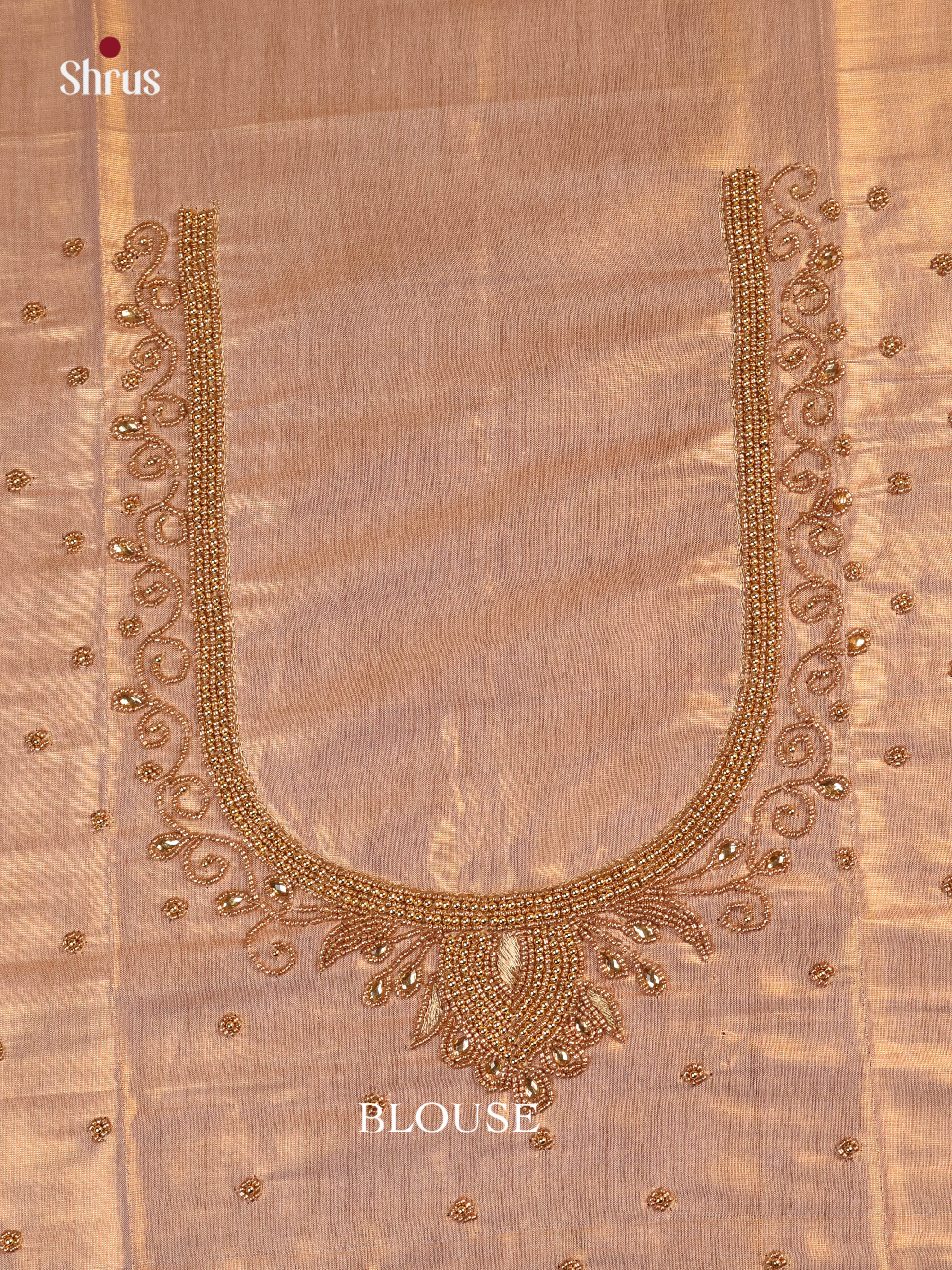 Silver - Aari Blouse - Shop on Shrus.com