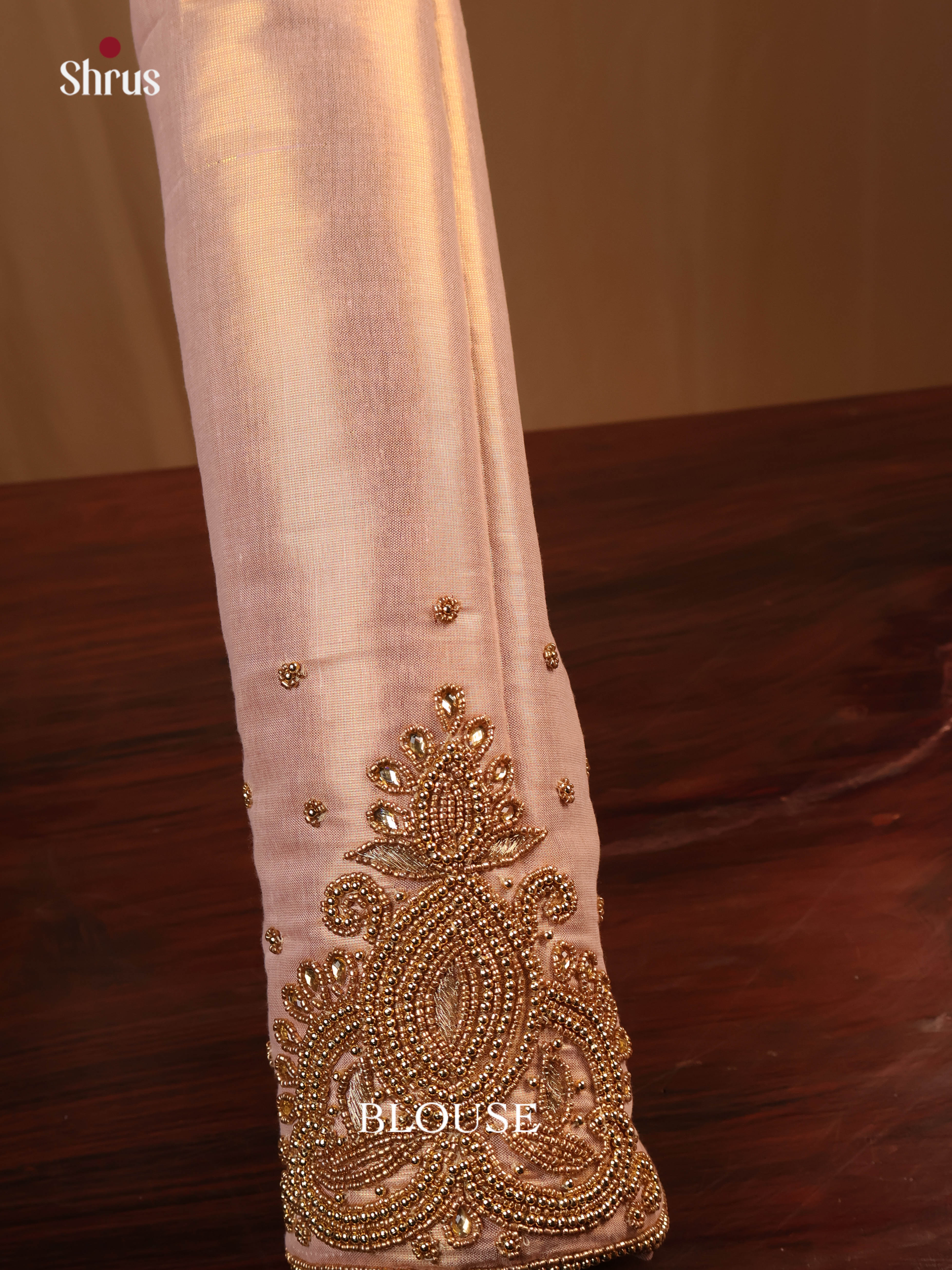Silver - Aari Blouse - Shop on Shrus.com