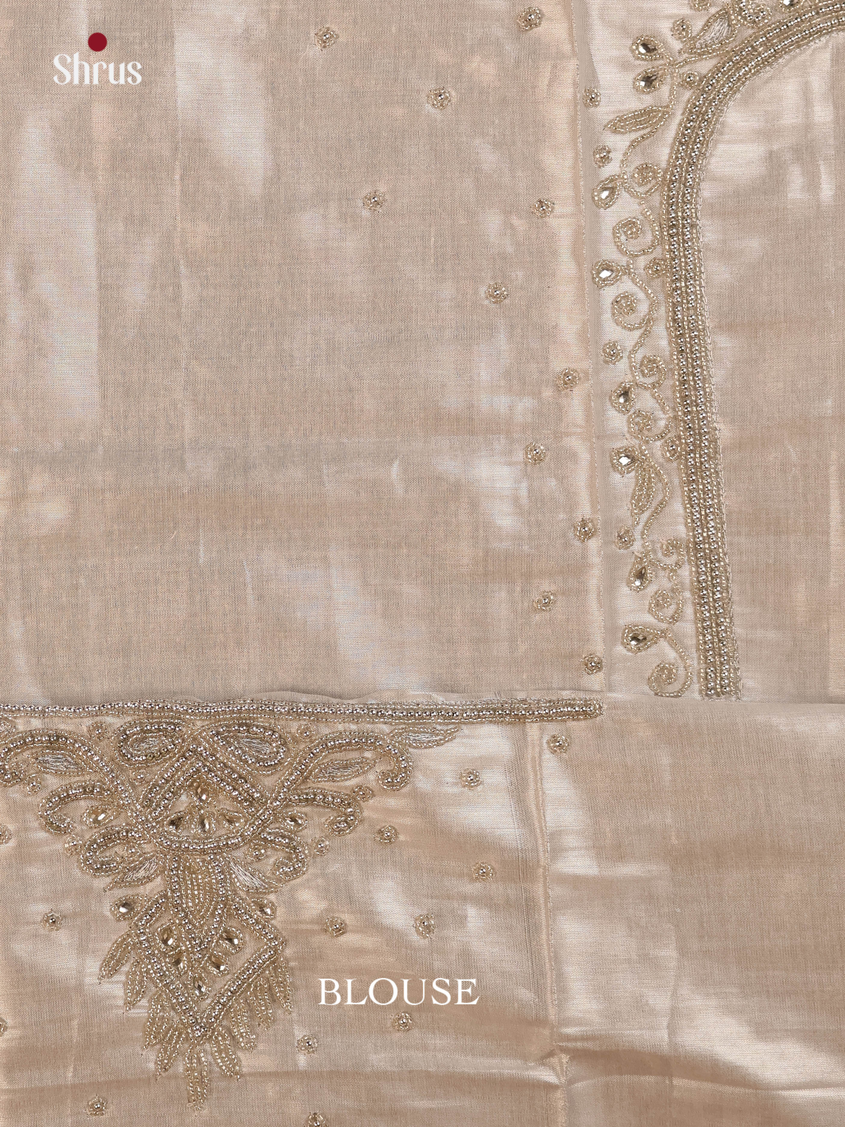 Silver - Aari Blouse - Shop on Shrus.com