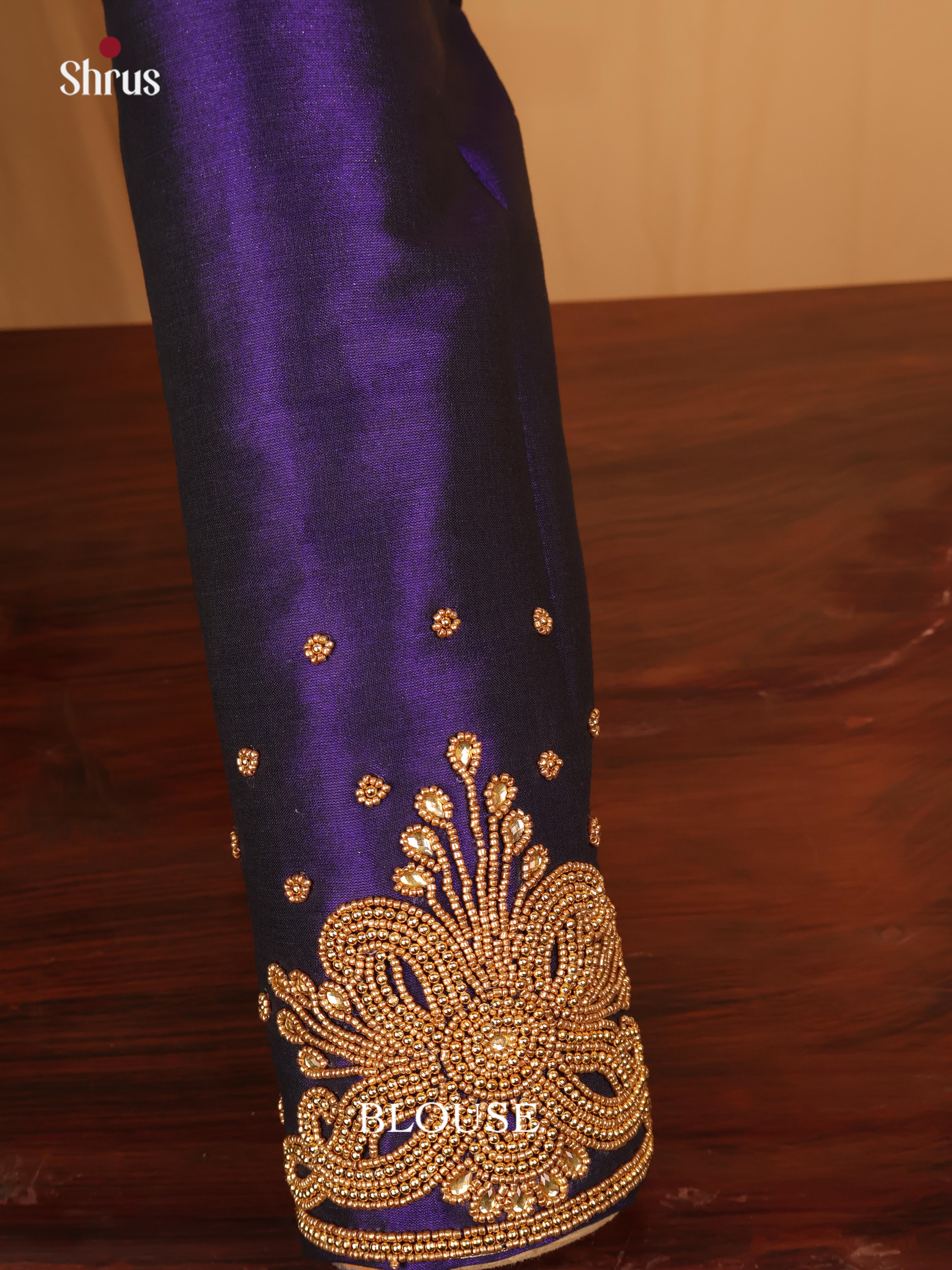 Violet - Aari Blouse - Shop on Shrus.com