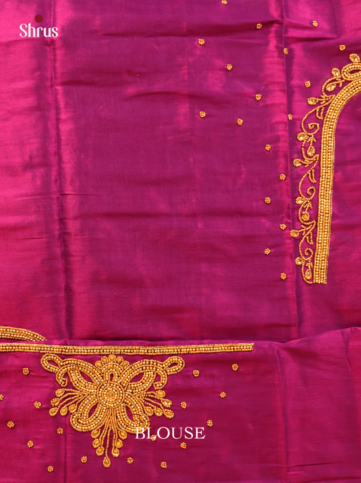 Purple - Aari Blouse - Shop on Shrus.com