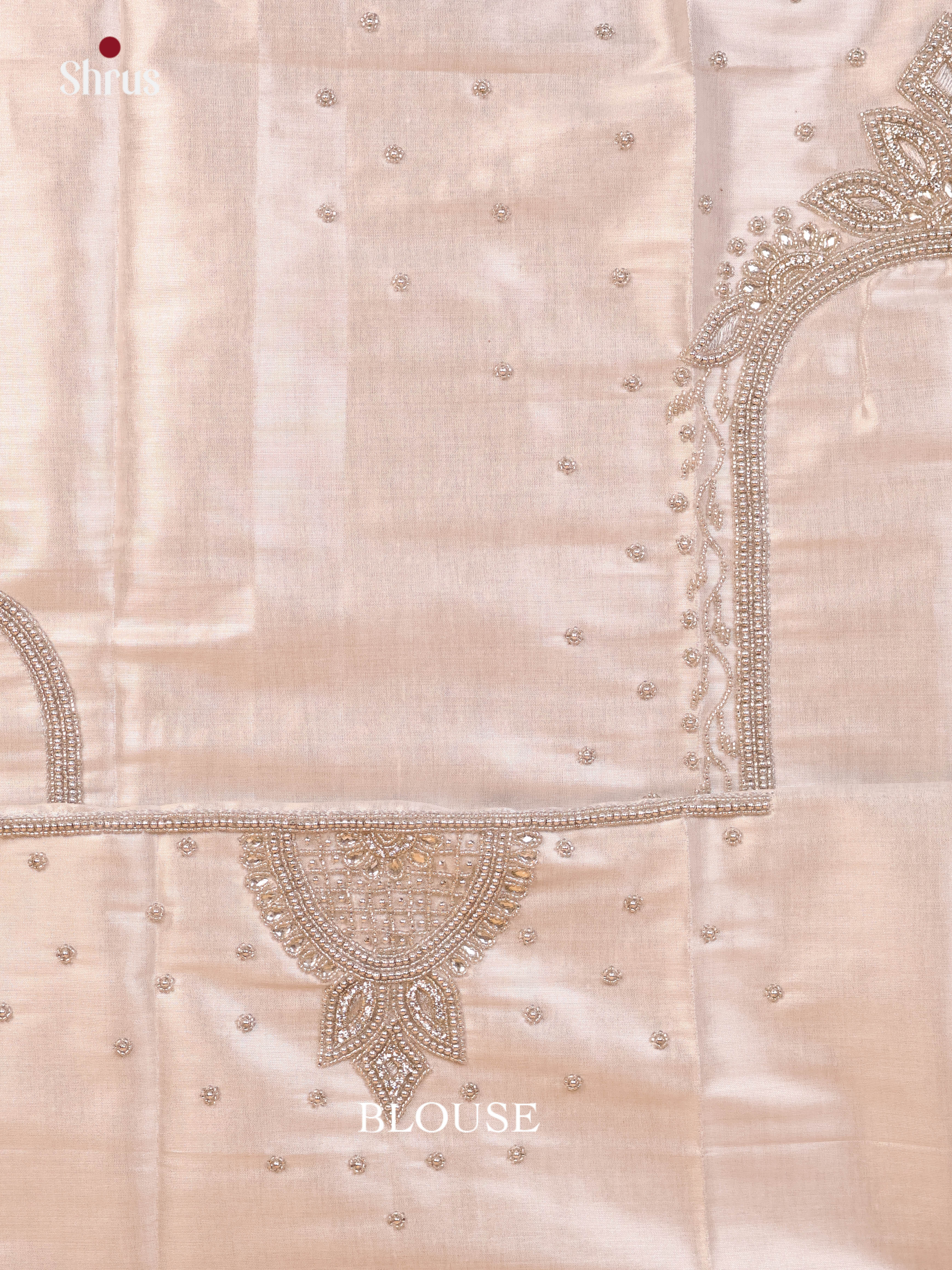 Silver - Aari Blouse - Shop on Shrus.com