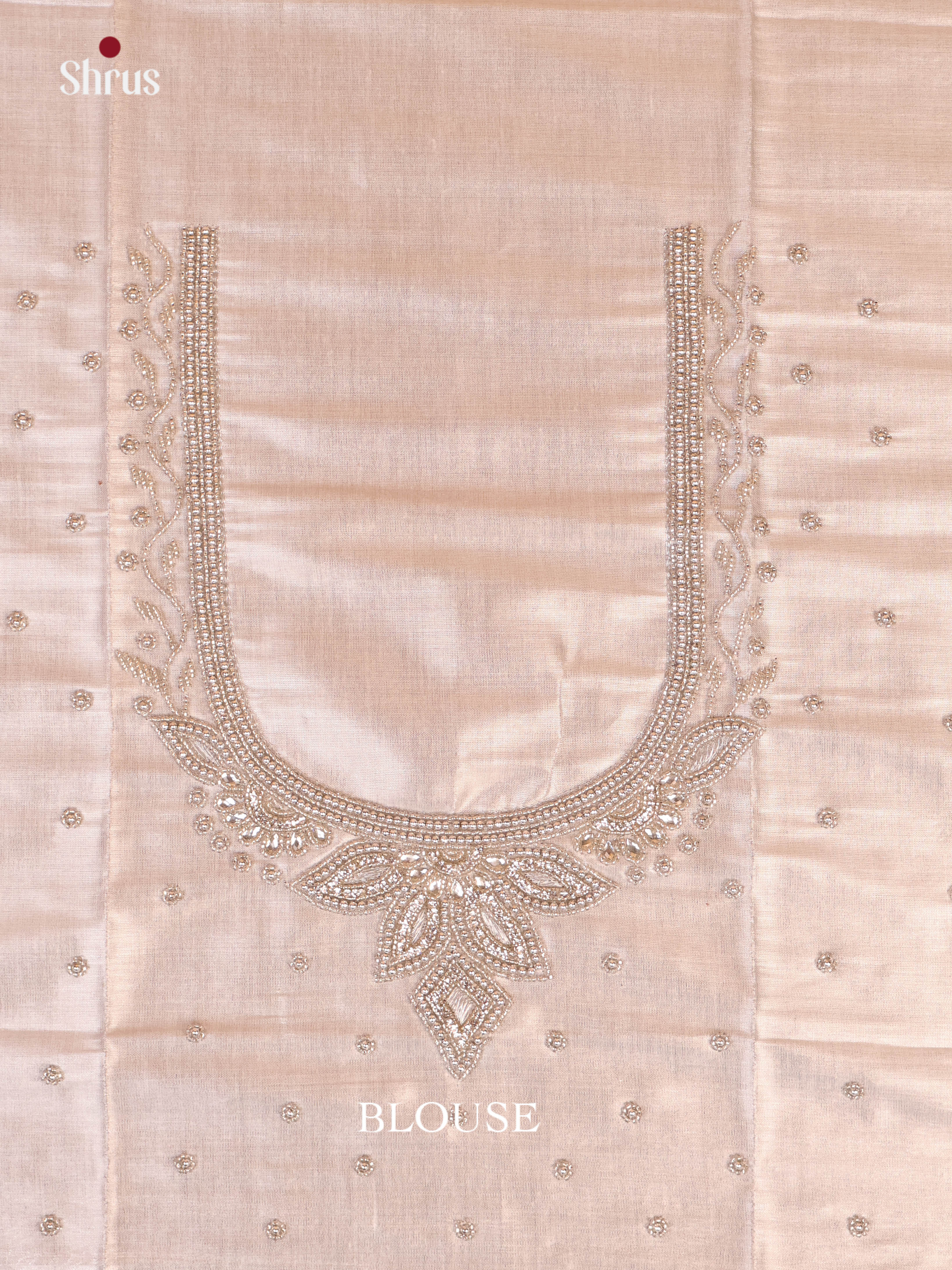 Silver - Aari Blouse - Shop on Shrus.com