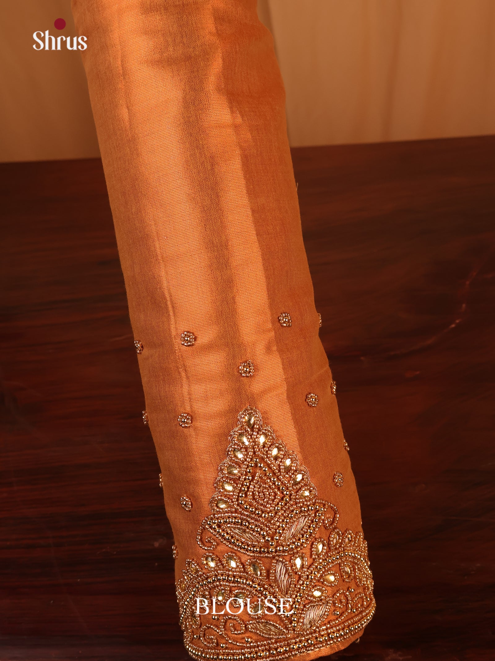 Copper - Aari Blouse - Shop on Shrus.com