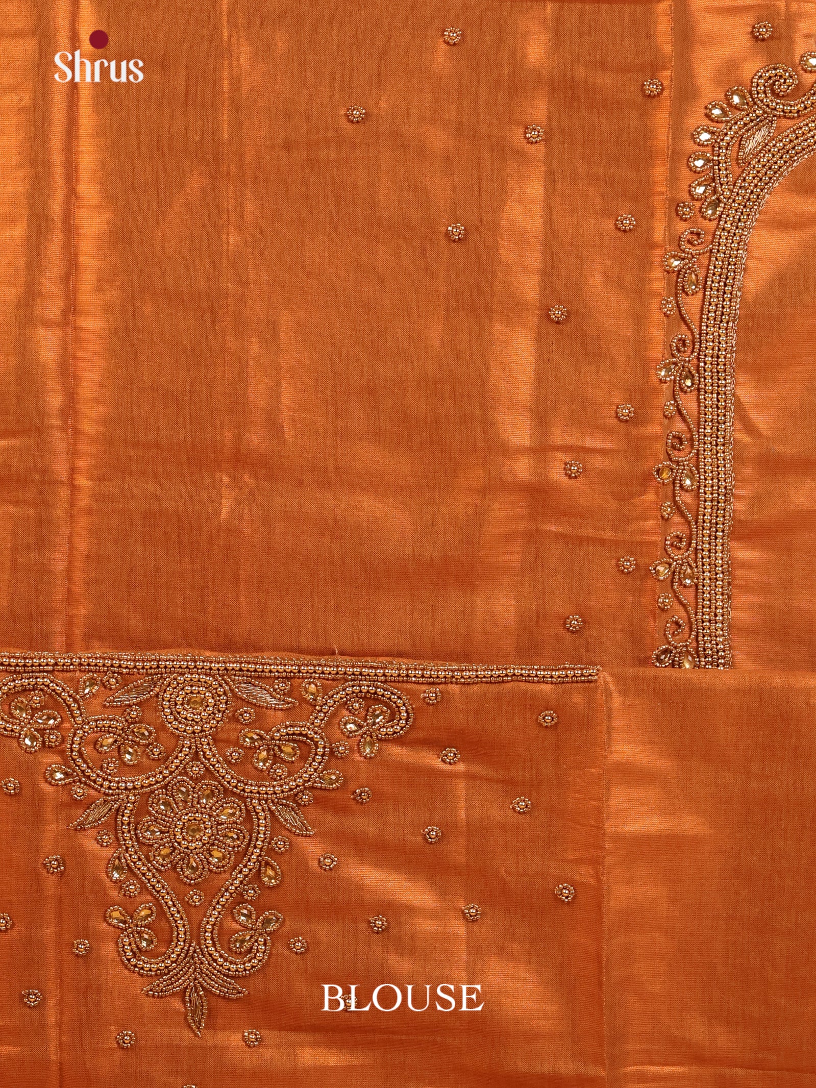 Copper - Aari Blouse - Shop on Shrus.com