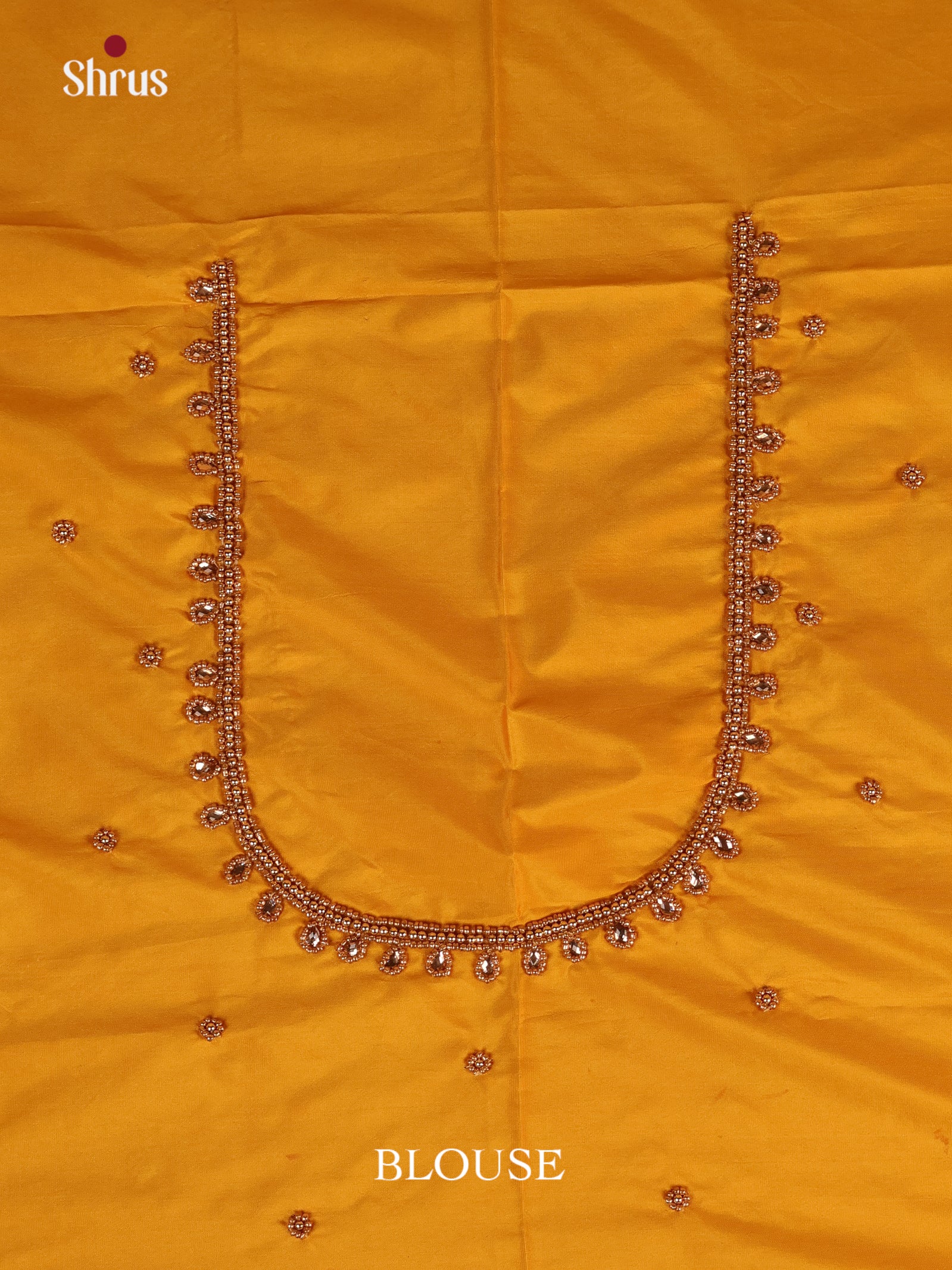 Mustard - Aari Blouse - Shop on Shrus.com
