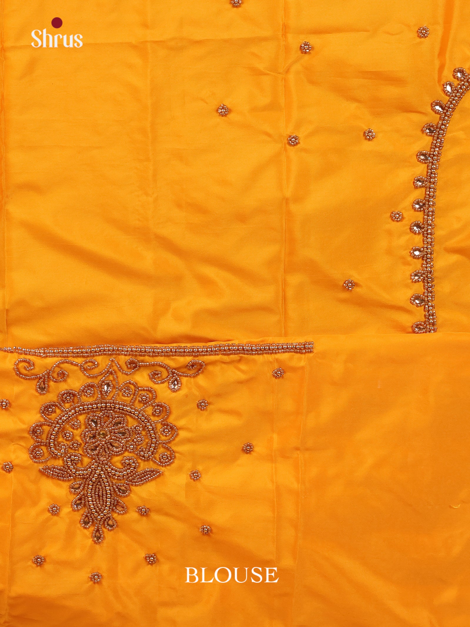Mustard - Aari Blouse - Shop on Shrus.com