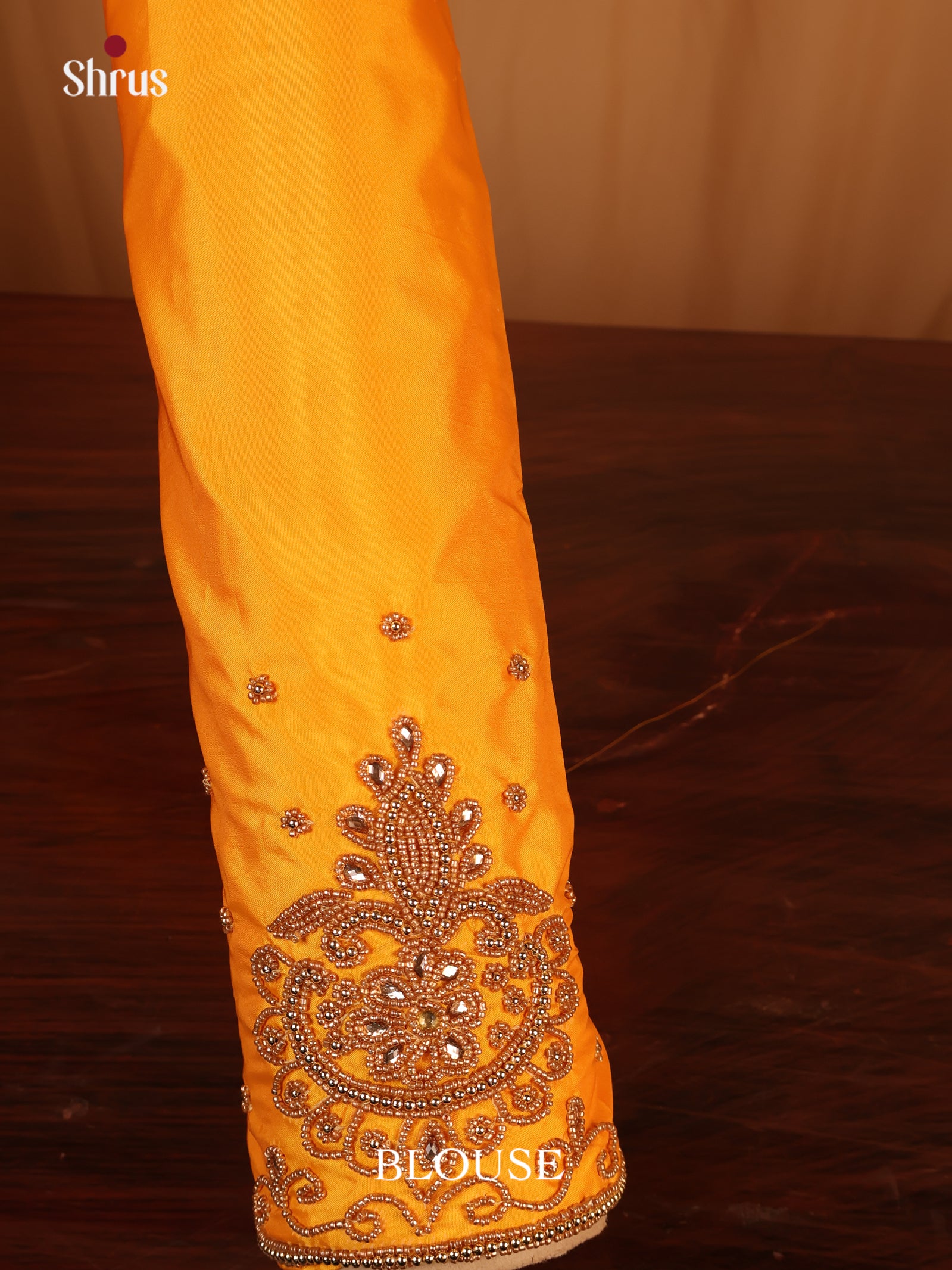 Mustard - Aari Blouse - Shop on Shrus.com