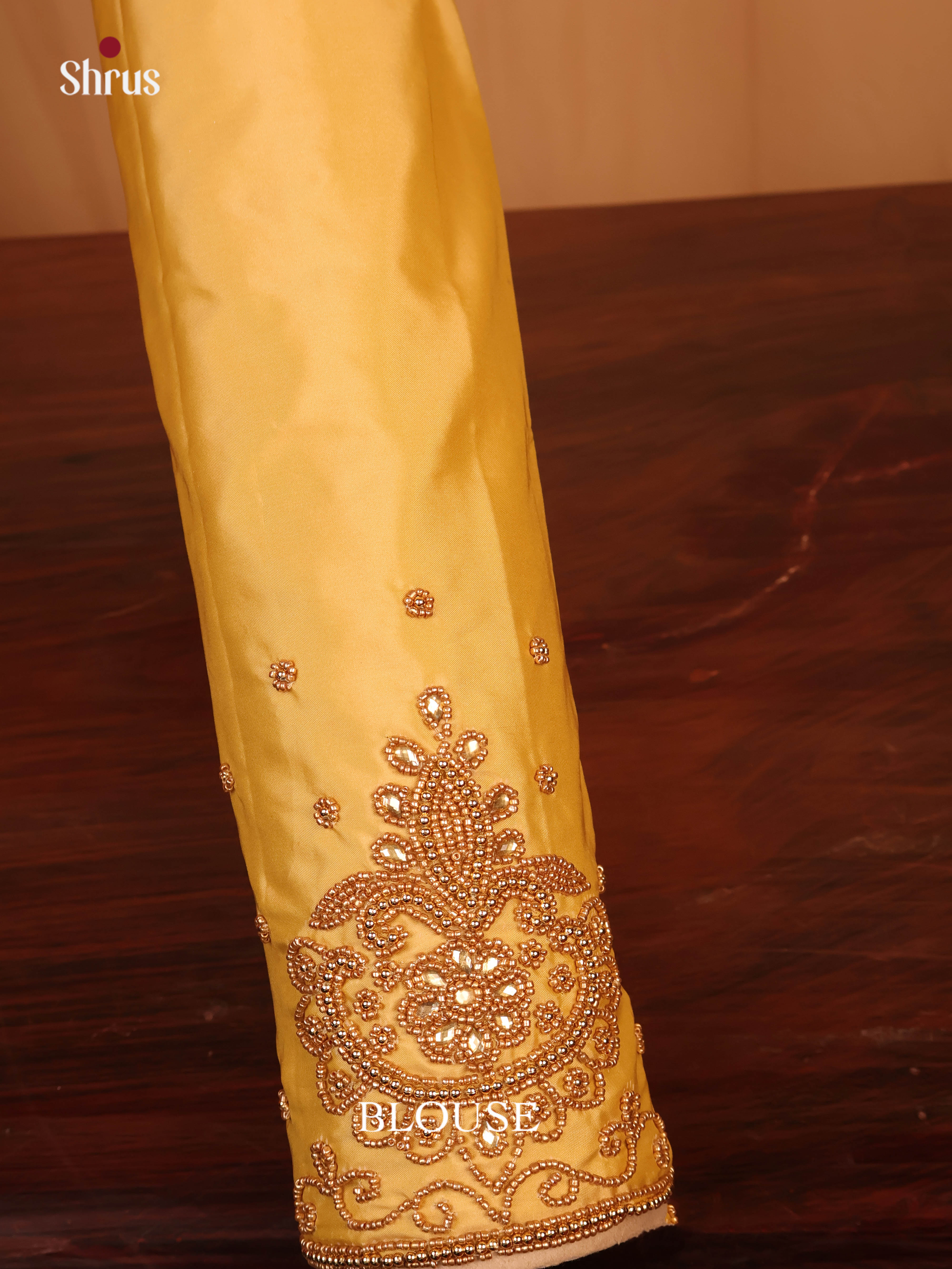 Gold - Aari Blouse - Shop on Shrus.com
