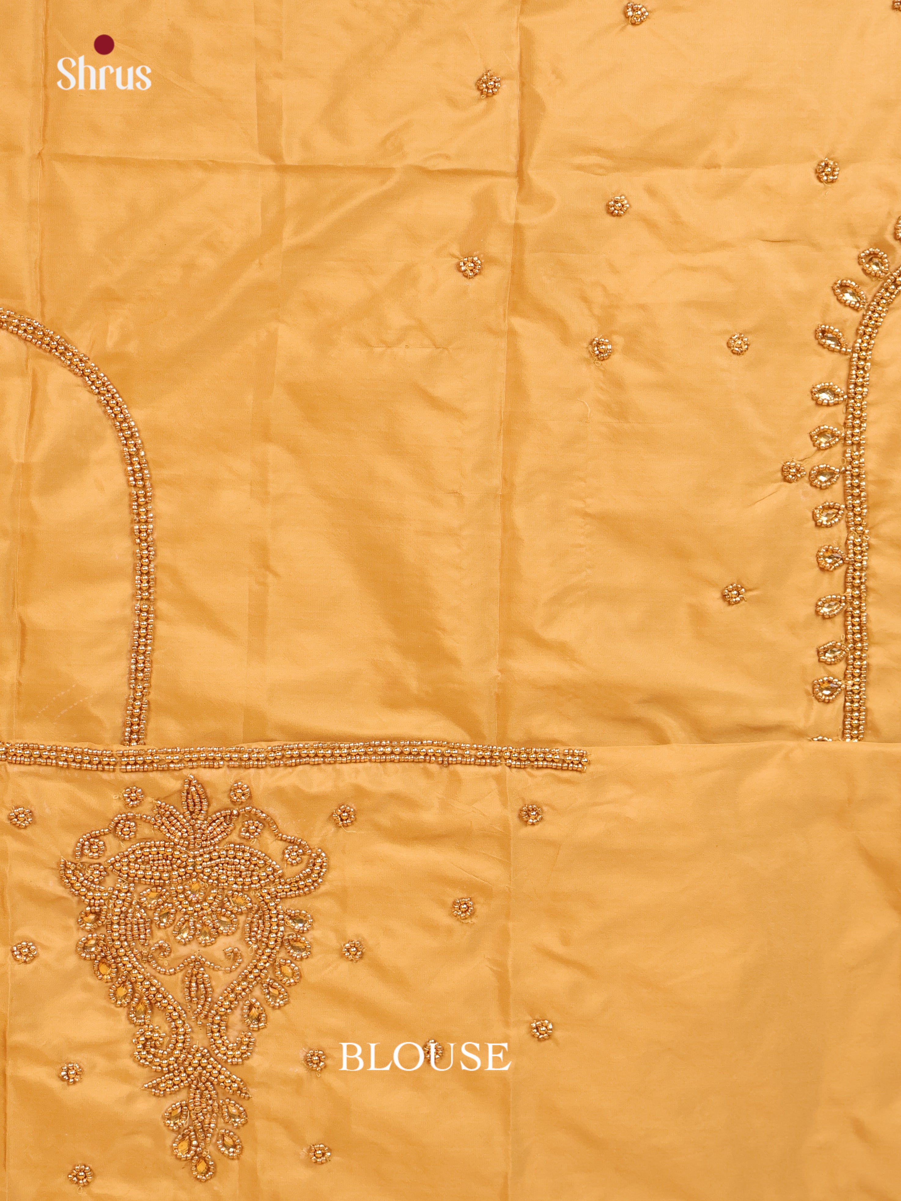 Gold - Aari Blouse - Shop on Shrus.com