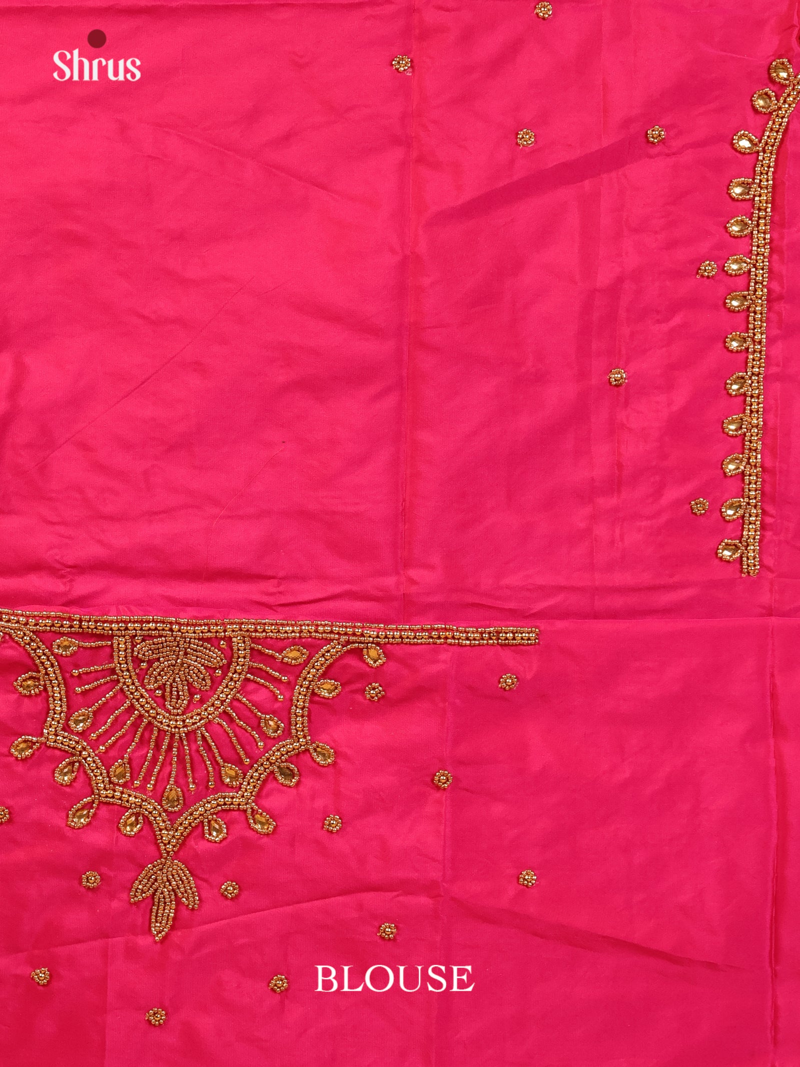 Pink- Aari Blouse - Shop on Shrus.com