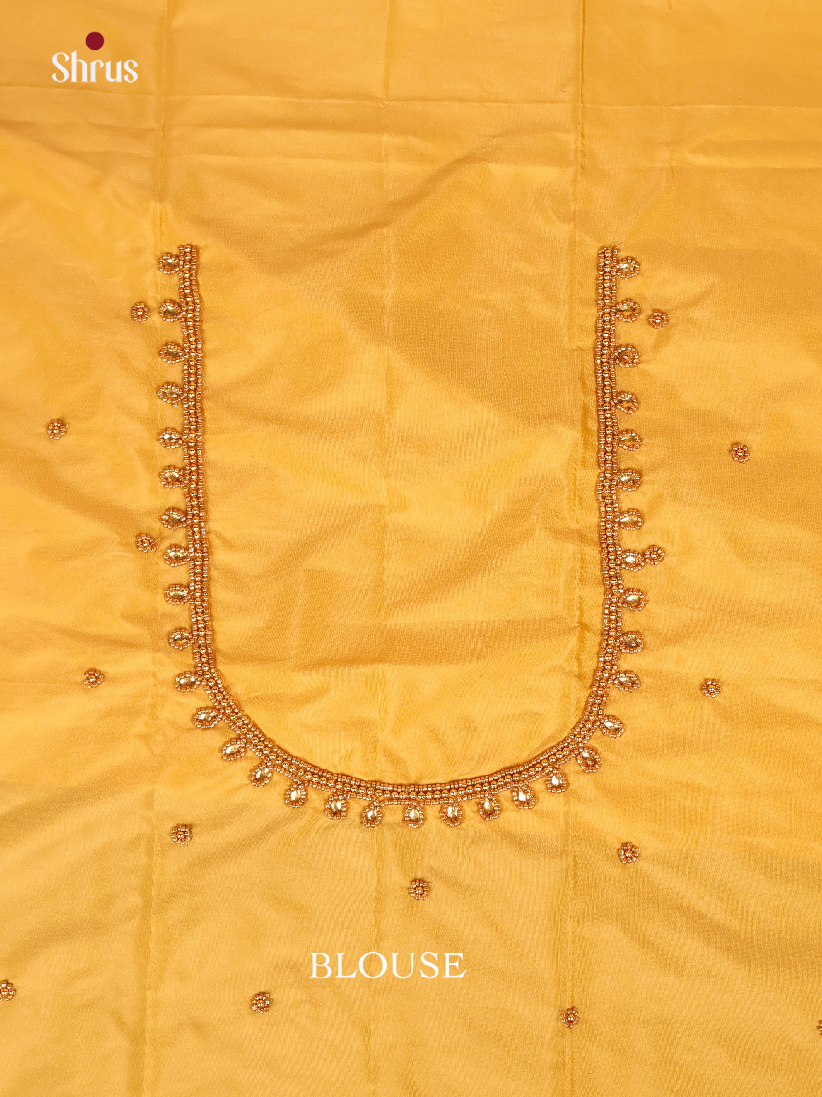 Gold - Aari Blouse - Shop on Shrus.com