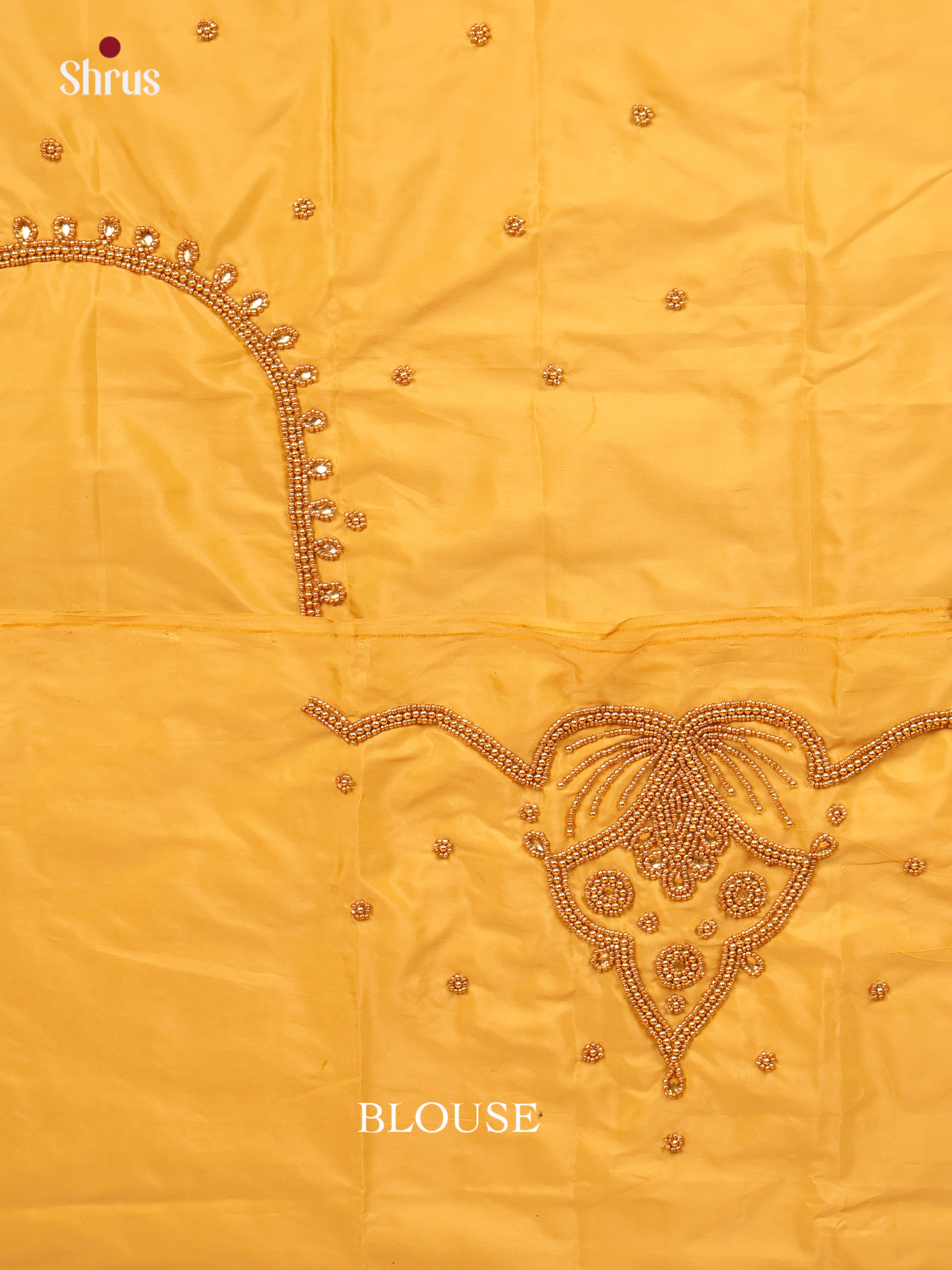 Gold - Aari Blouse - Shop on Shrus.com