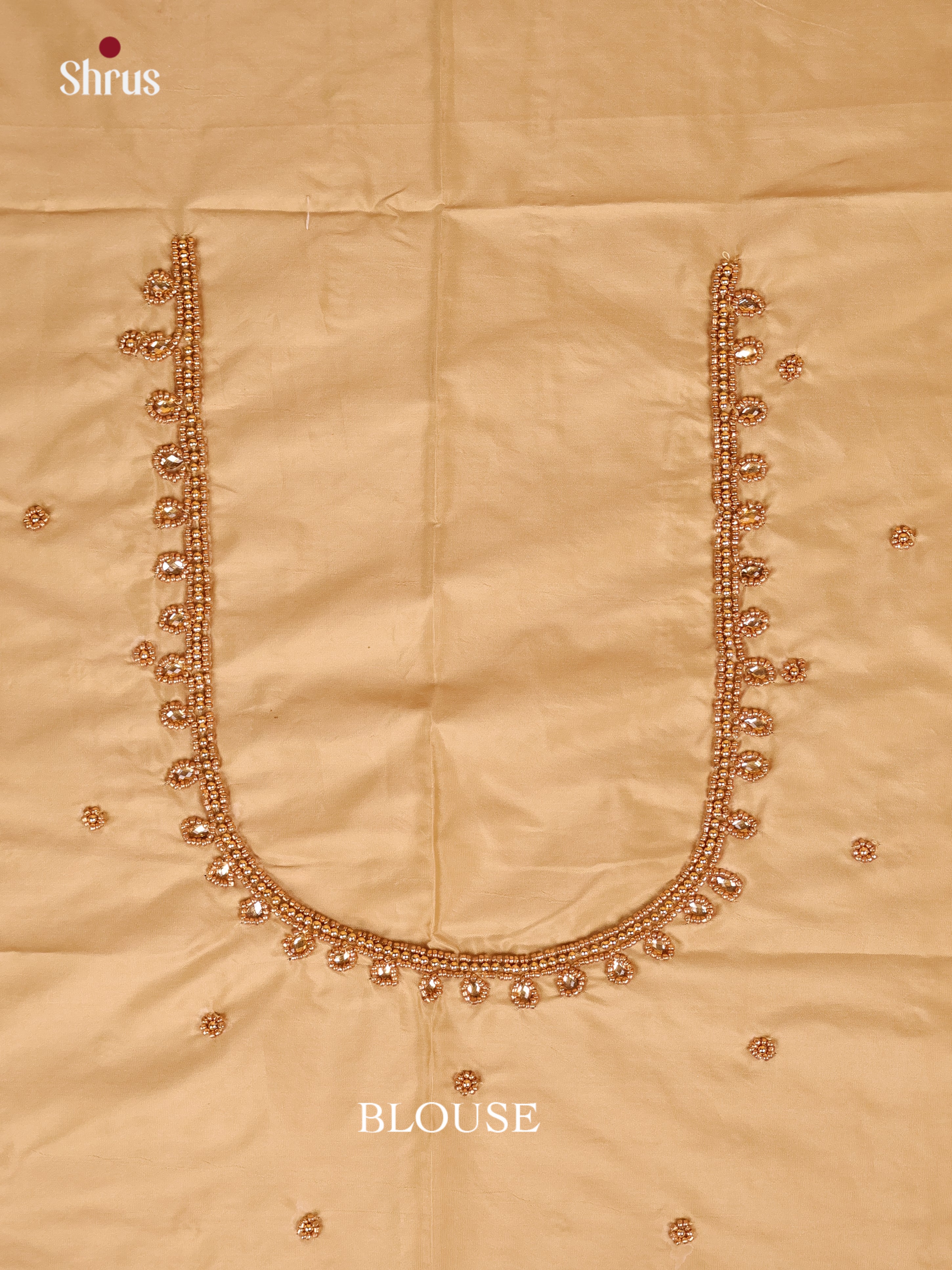 Cream - Aari Blouse - Shop on Shrus.com