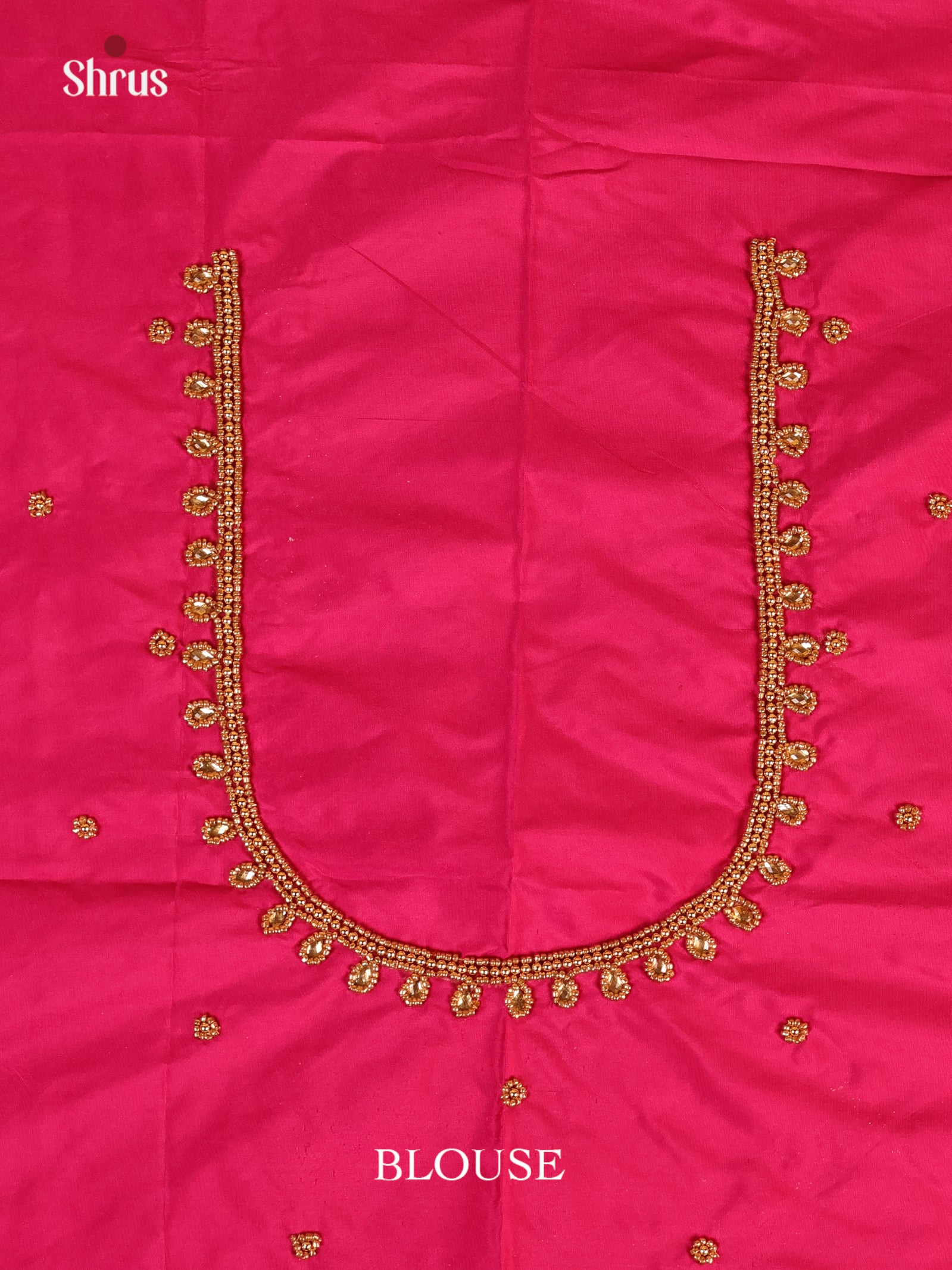 Pink- Aari Blouse - Shop on Shrus.com