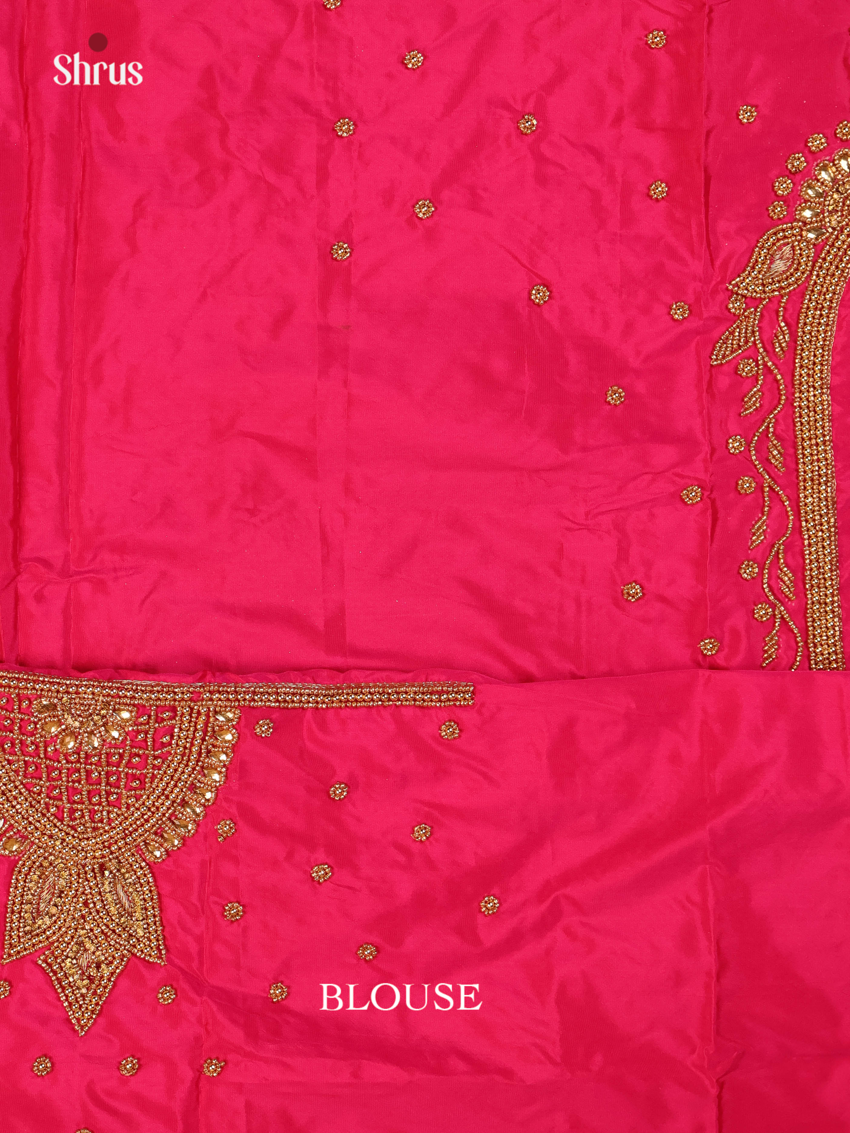 Maroon - Aari Blouse - Shop on Shrus.com