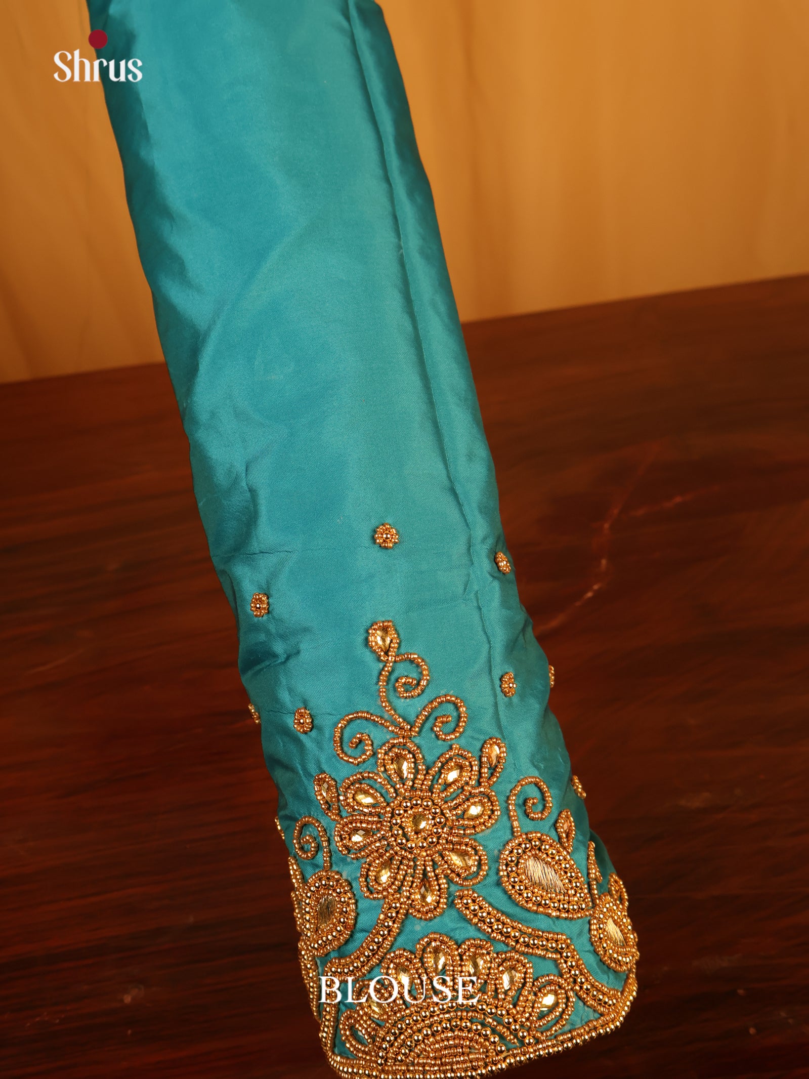 Green - Aari Blouse - Shop on Shrus.com