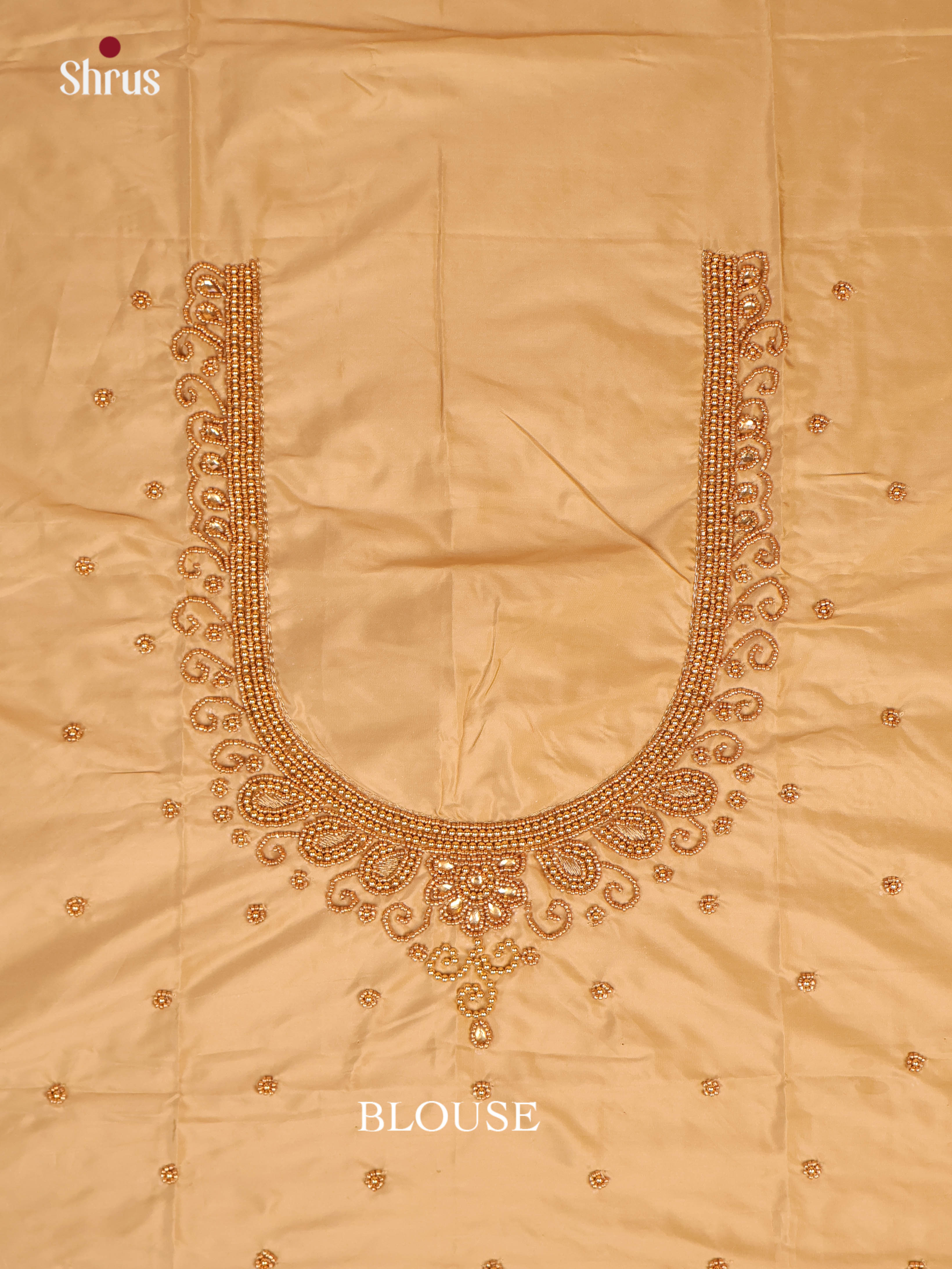 Cream - Aari Blouse - Shop on Shrus.com