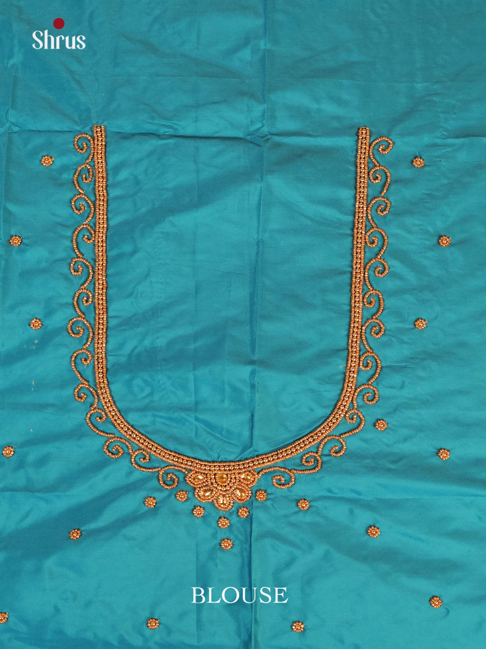 Teal- Aari Blouse - Shop on Shrus.com