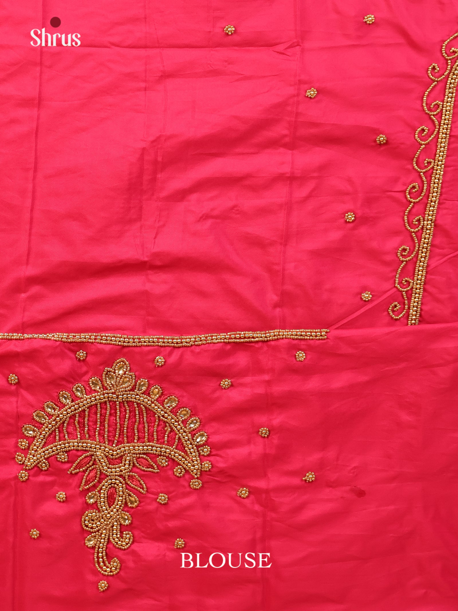 Pink- Aari Blouse - Shop on Shrus.com